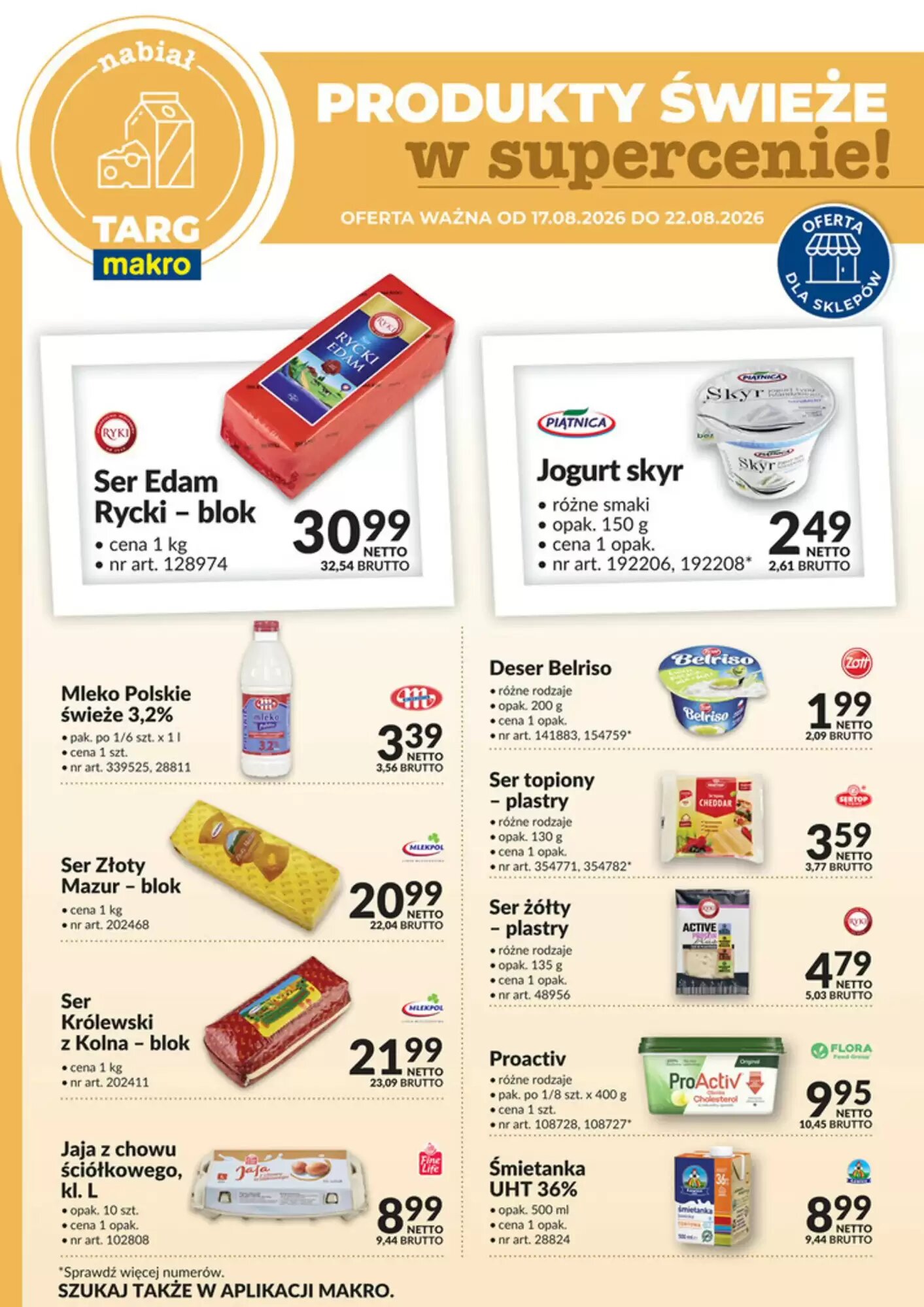 Gazetka promocyjna Makro ważna od 17.08.2026 - Strona 1.