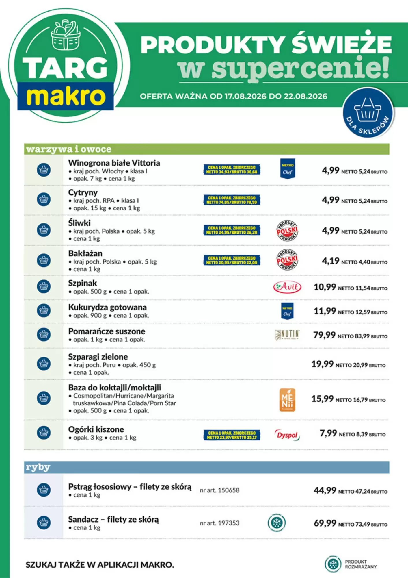 Gazetka promocyjna Makro  ważna od 17.08.2026 - Strona 6.