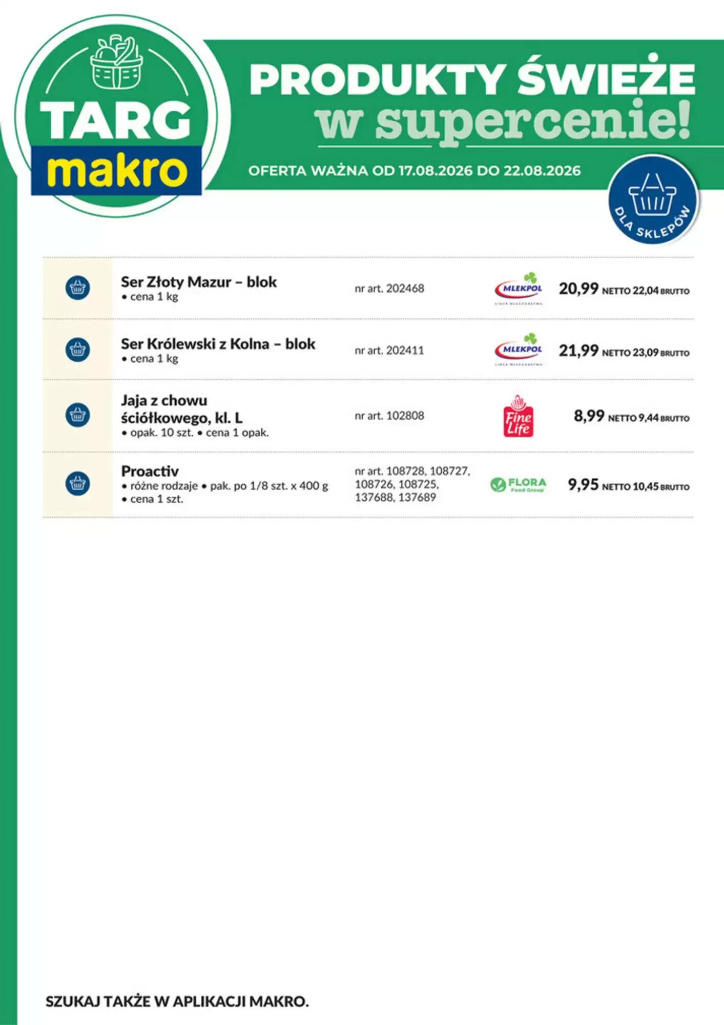 Gazetka promocyjna Makro  ważna od 17.08.2026 - Strona 8.