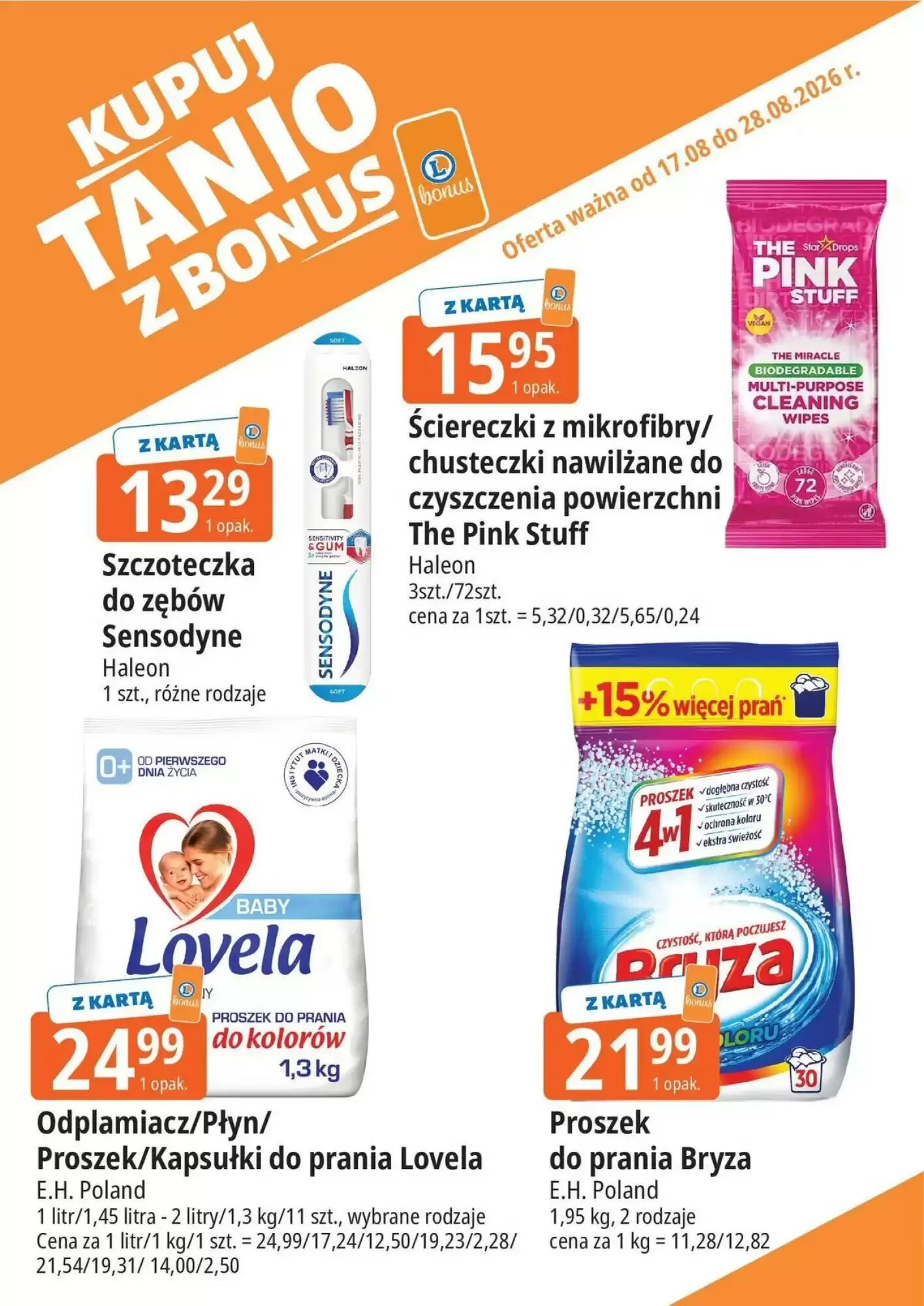 Gazetka promocyjna E.Leclerc  ważna od 17.08.2026 - Strona 3.