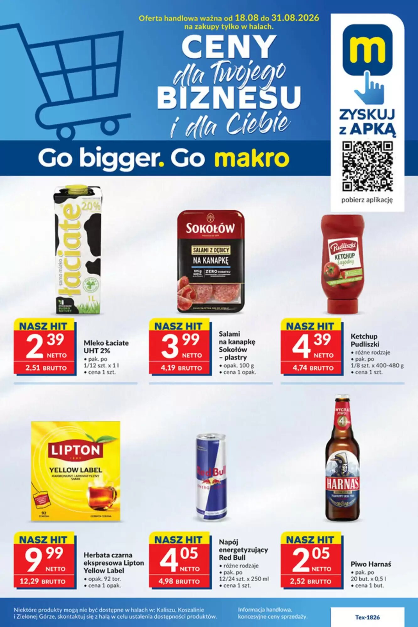 Gazetka promocyjna Makro ważna od 18.08.2026 - Strona 1.