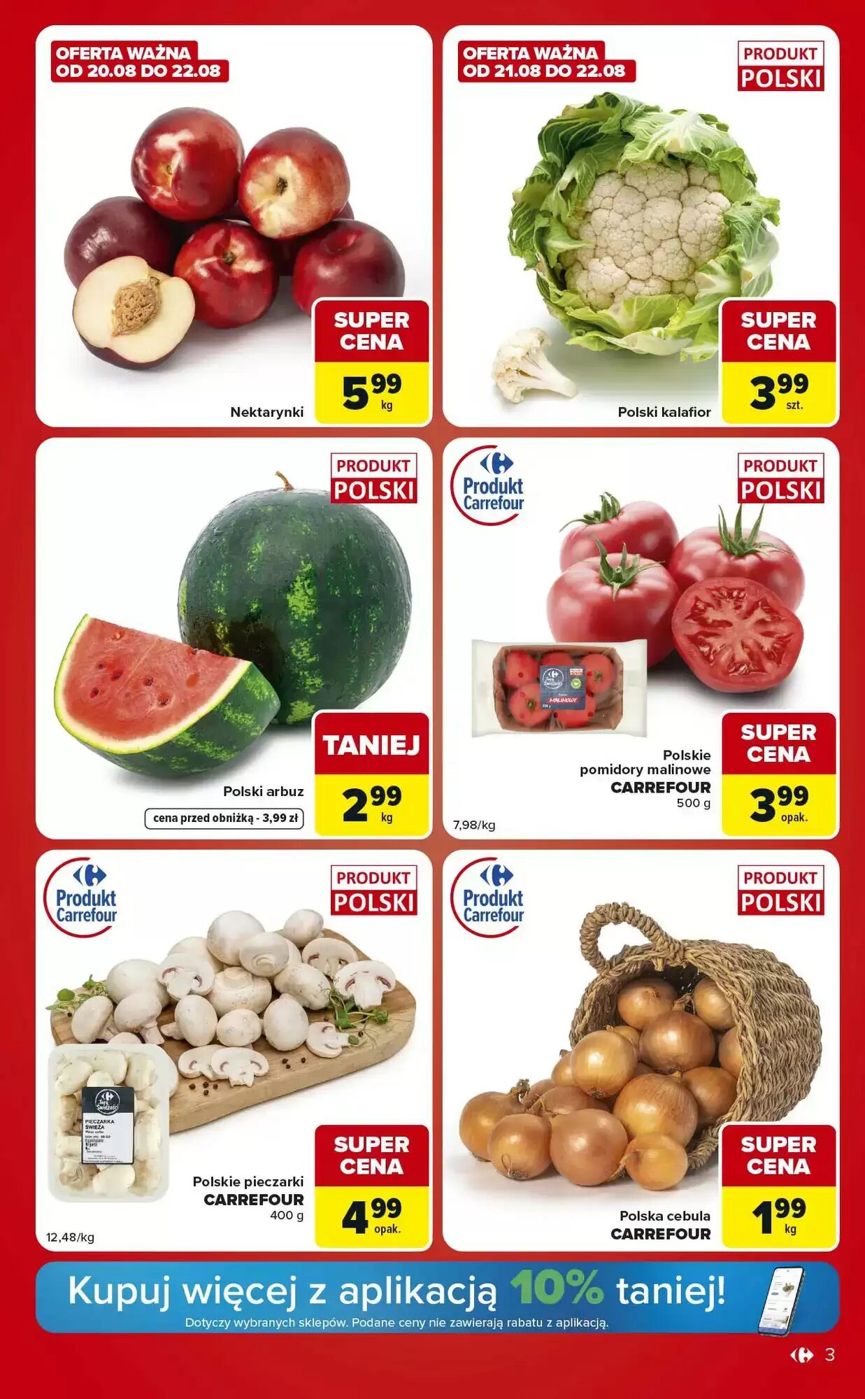 Gazetka promocyjna Carrefour Market  ważna od 18.08.2026 - Strona 3.
