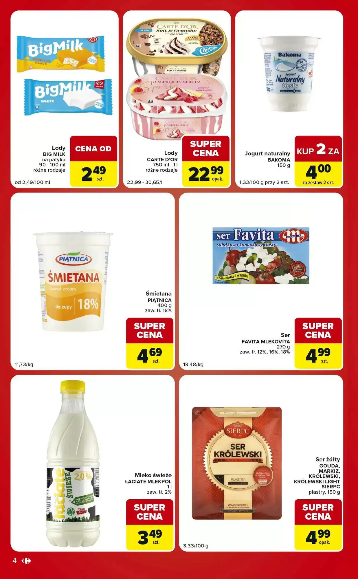 Gazetka promocyjna Carrefour Market  ważna od 18.08.2026 - Strona 4.