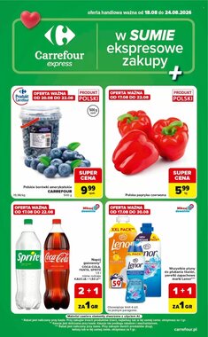 Gazetka promocyjna Carrefour Express  ważna od 18.08.2026