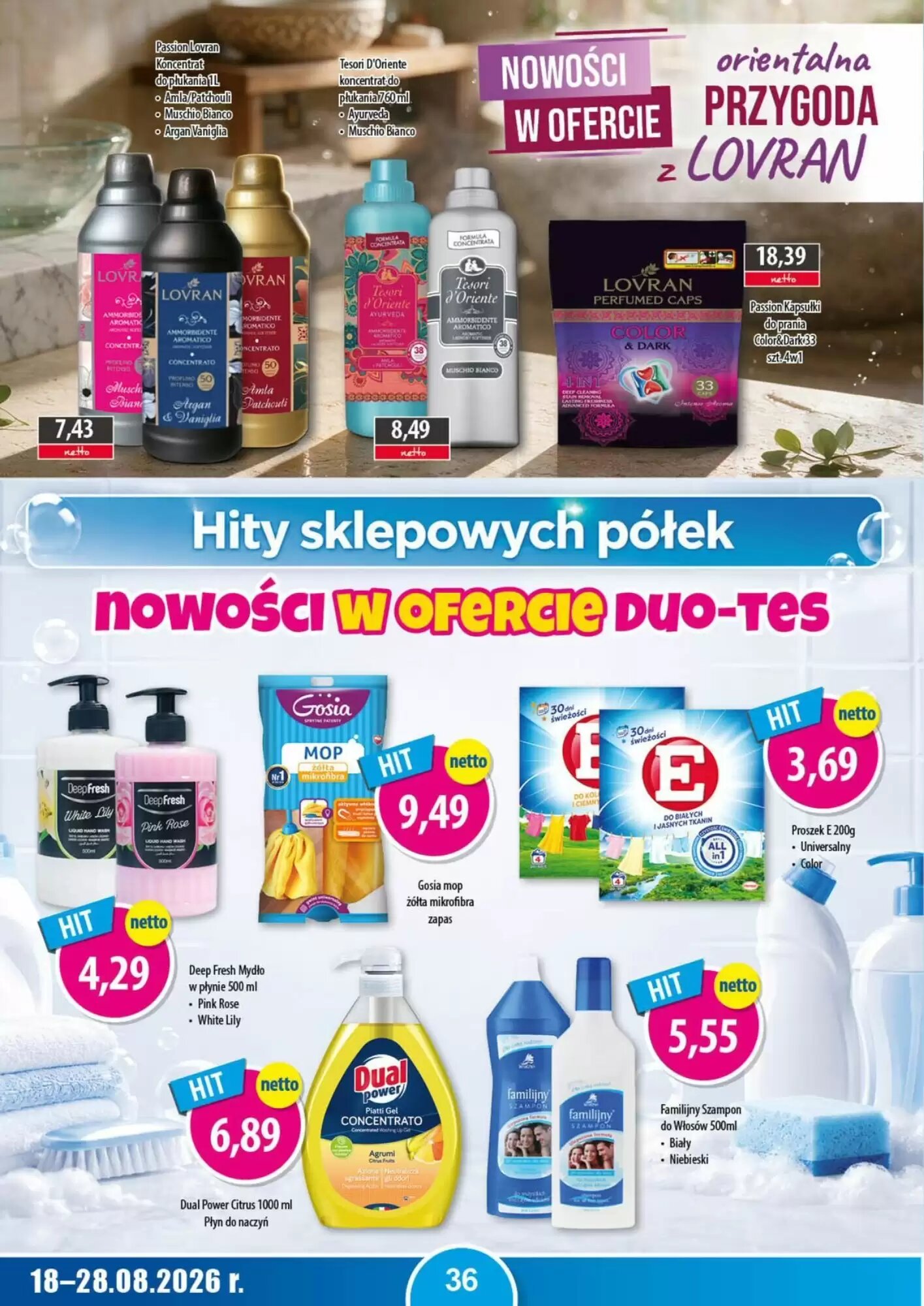 Gazetka promocyjna DUO-TES  ważna od 18.08.2026 - Strona 36.