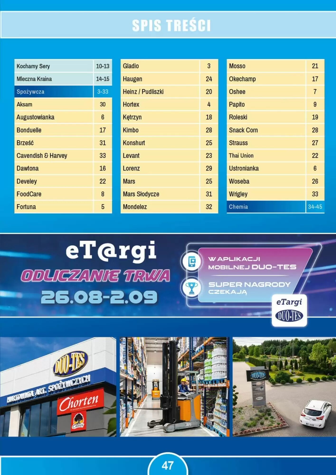Gazetka promocyjna DUO-TES  ważna od 18.08.2026 - Strona 47.