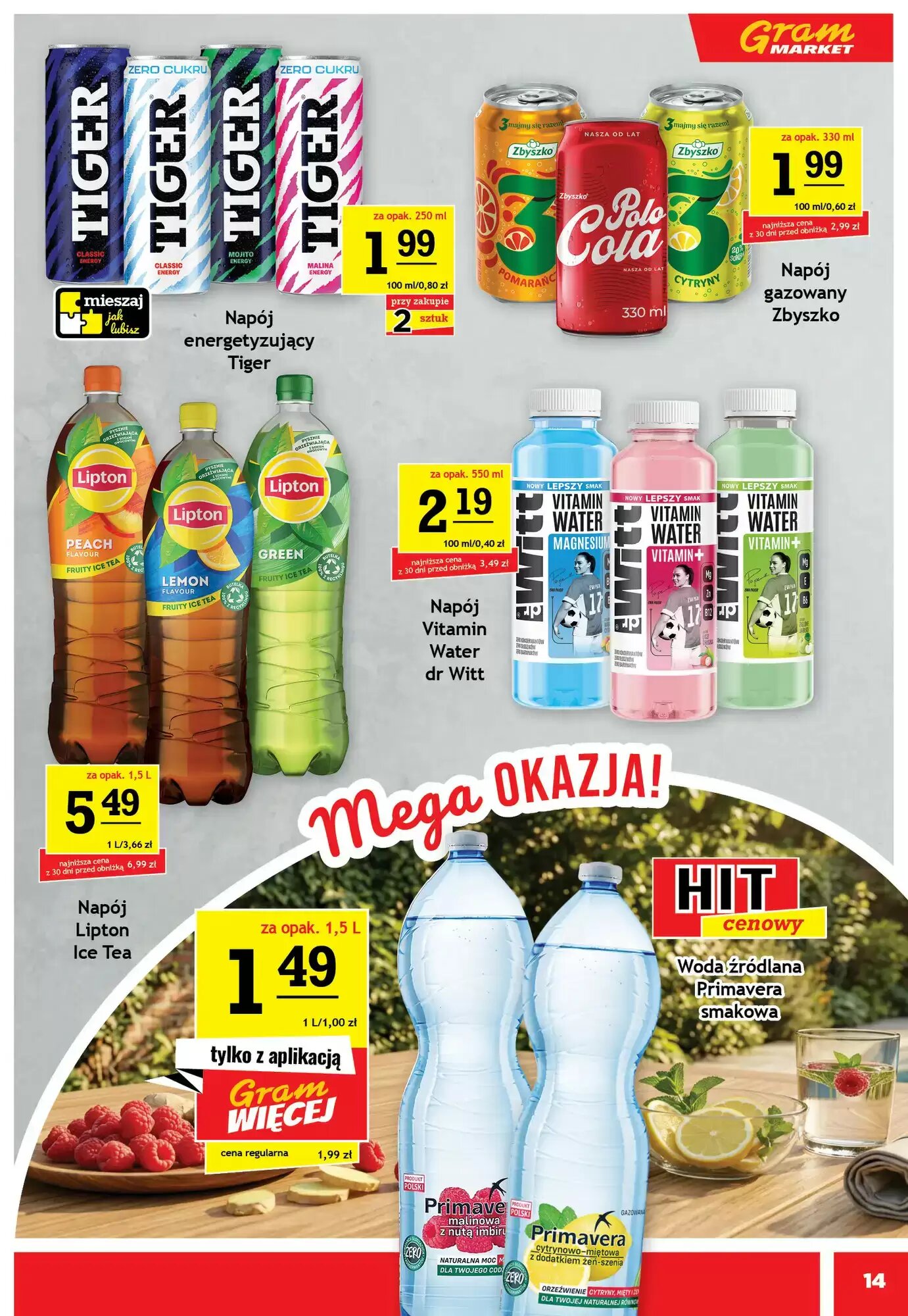 Gazetka promocyjna Gram Market  ważna od 19.08.2026 - Strona 14.