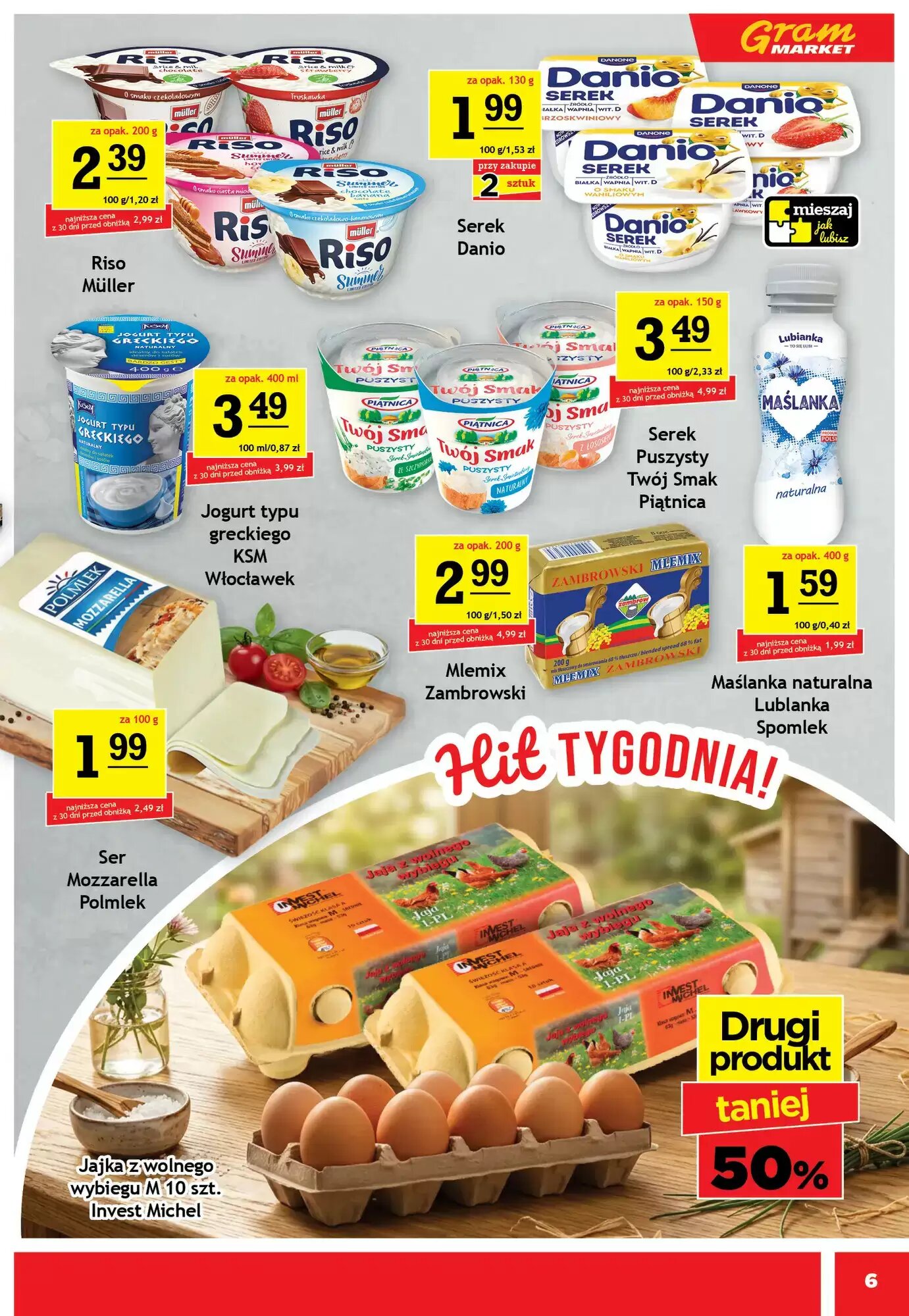 Gazetka promocyjna Gram Market  ważna od 19.08.2026 - Strona 6.
