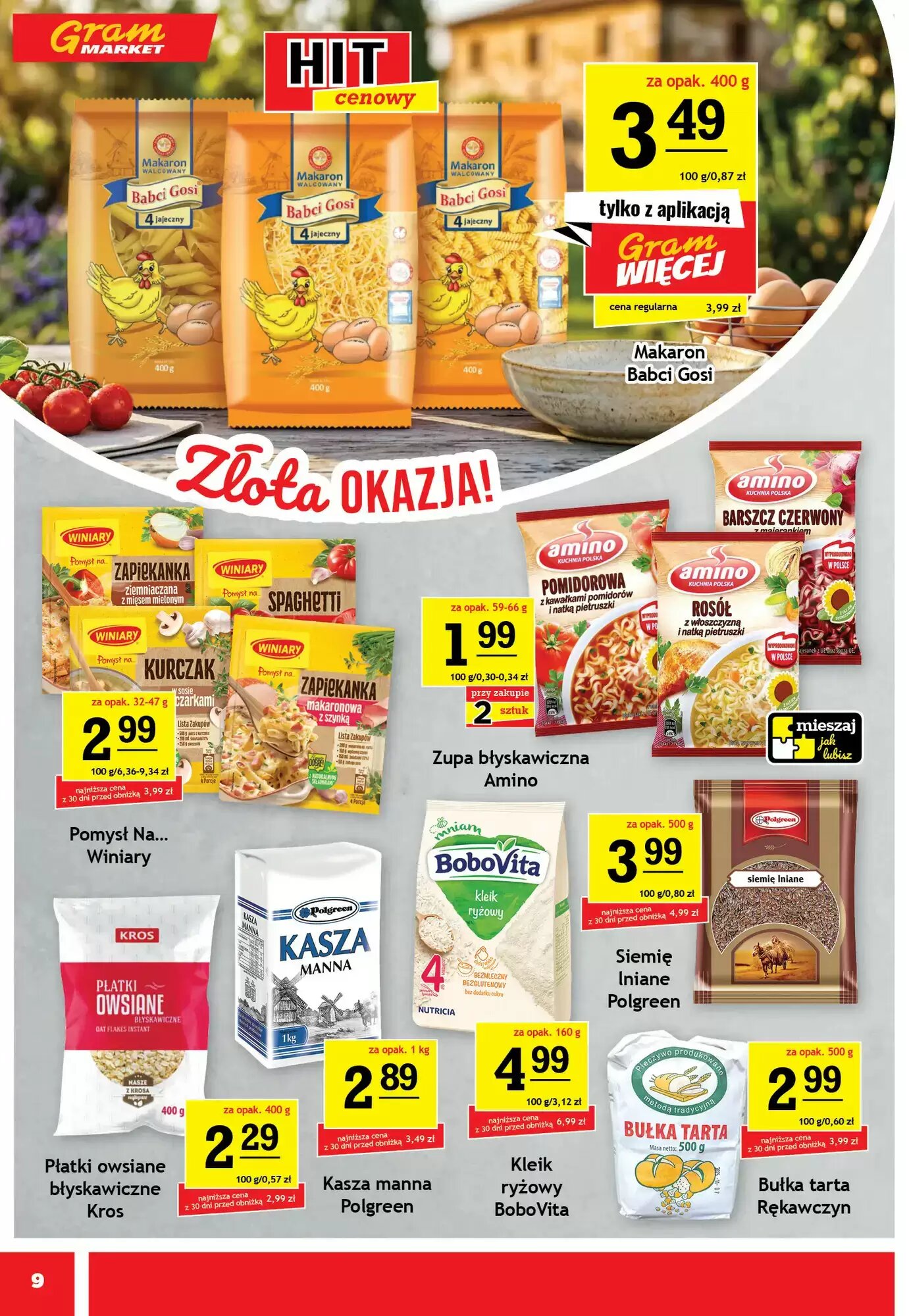 Gazetka promocyjna Gram Market  ważna od 19.08.2026 - Strona 9.