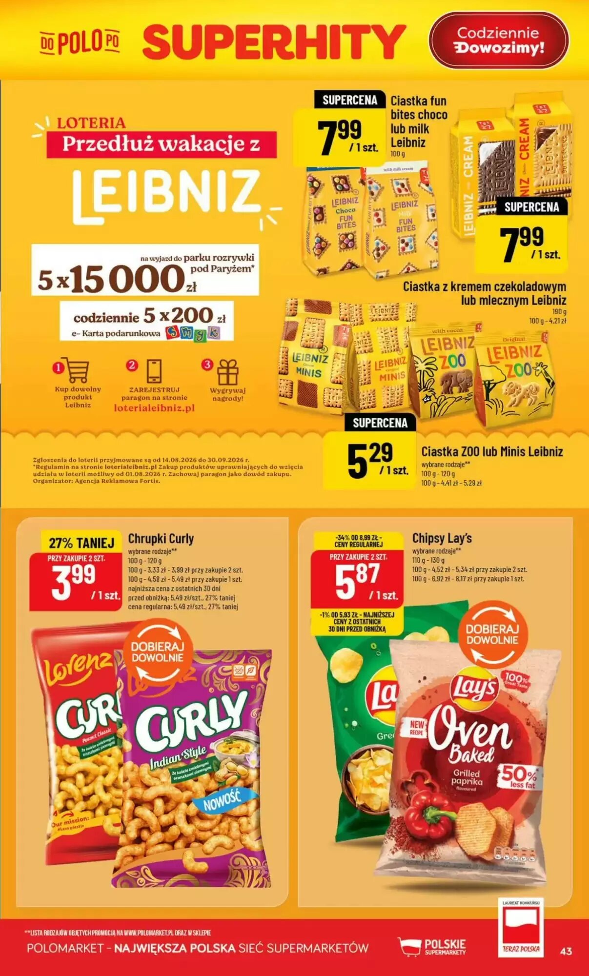 Gazetka promocyjna Polomarket  ważna od 19.08.2026 - Strona 43.