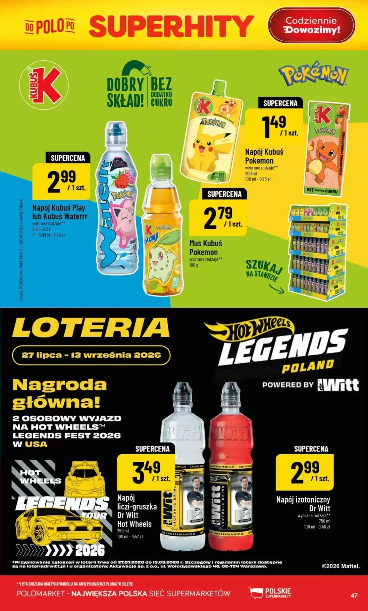 Gazetka promocyjna Polomarket  ważna od 19.08.2026 - Strona 47.