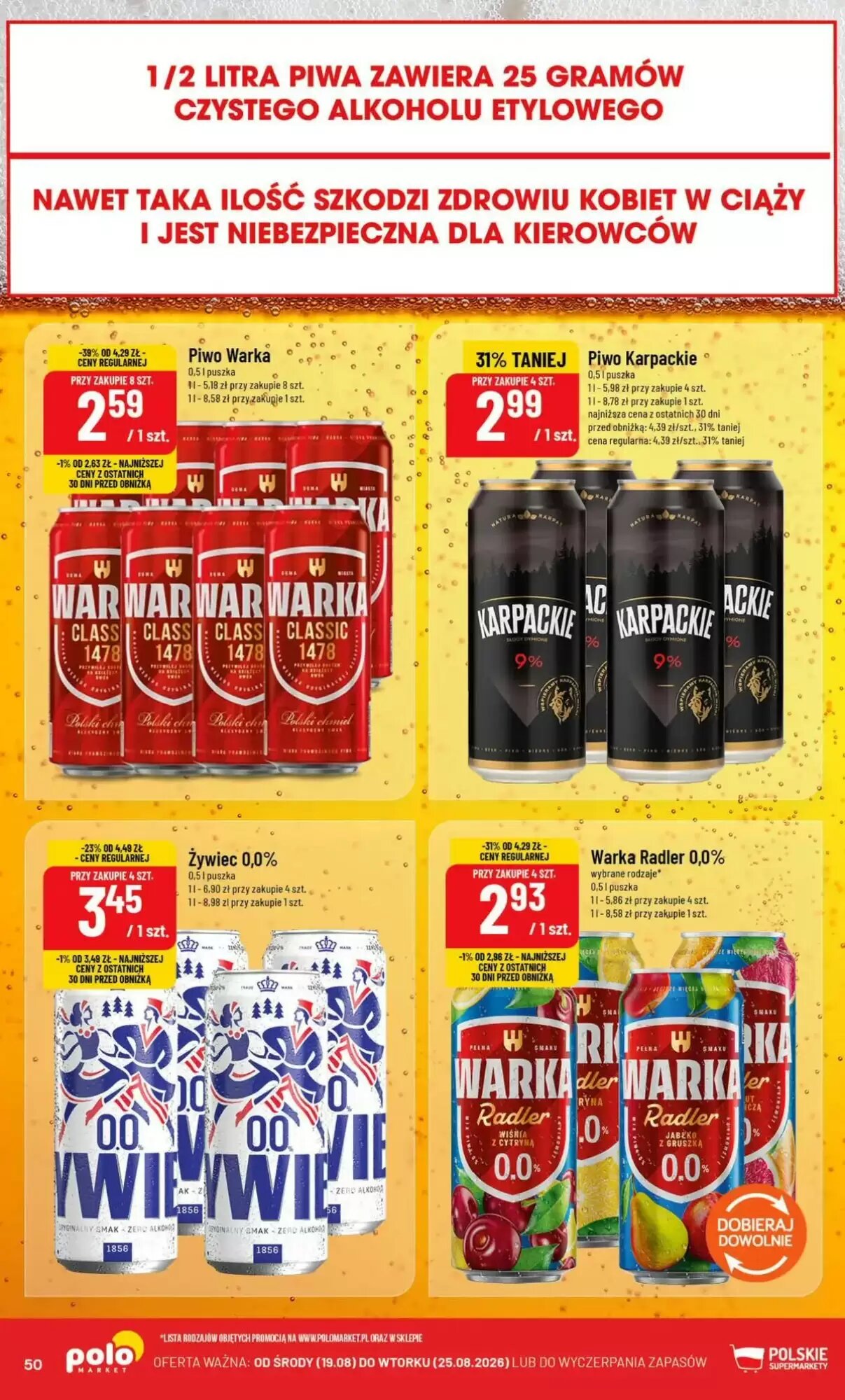 Gazetka promocyjna Polomarket  ważna od 19.08.2026 - Strona 50.