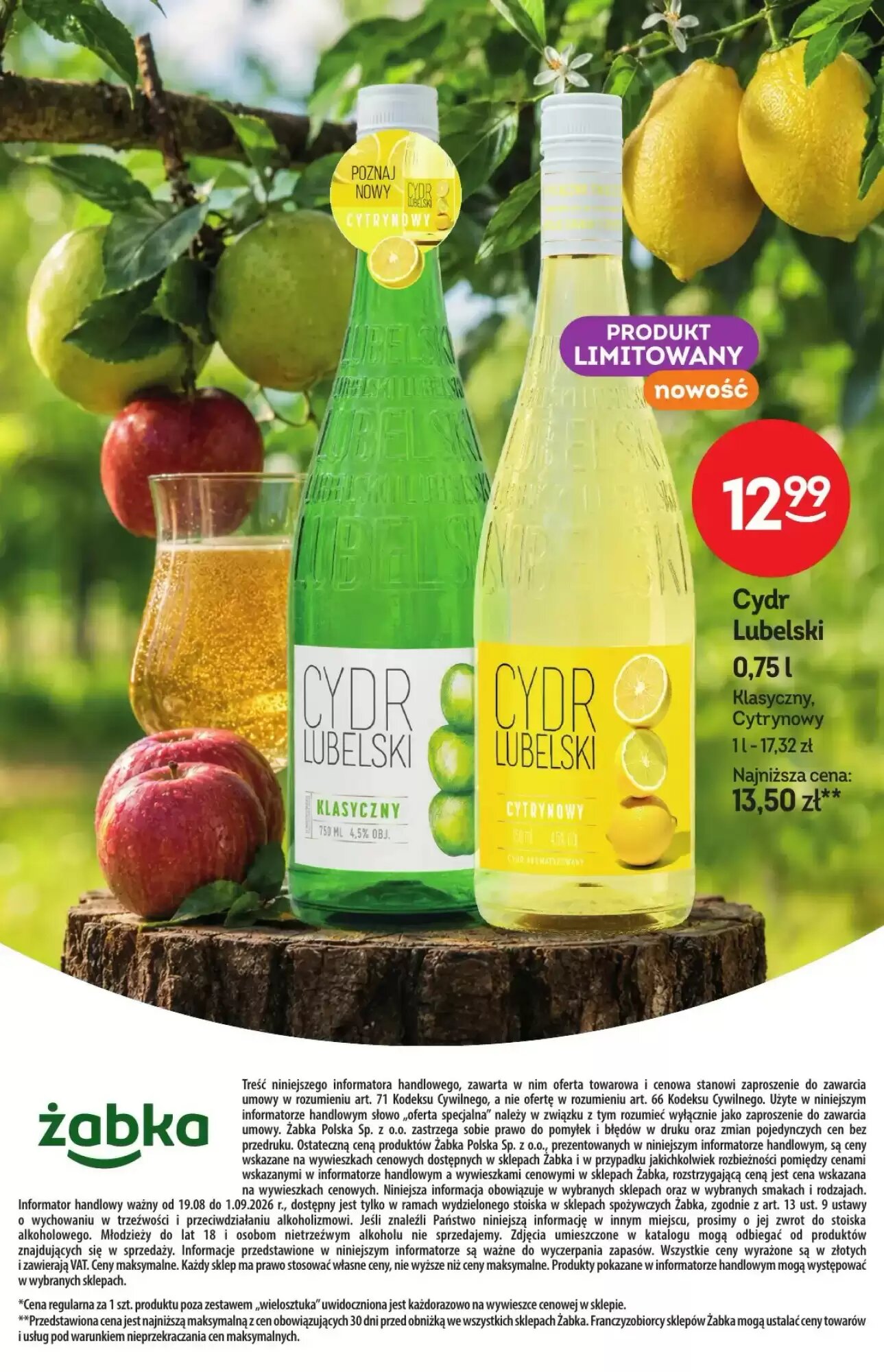 Gazetka promocyjna Żabka  ważna od 19.08.2026 - Strona 22.