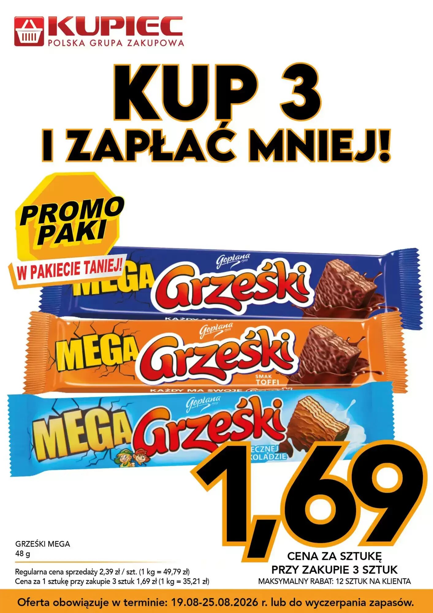 Gazetka promocyjna Kupiec  ważna od 19.08.2026 - Strona 10.