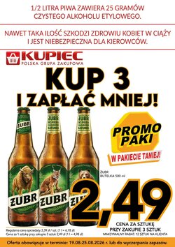 Gazetka promocyjna Kupiec  ważna od 19.08.2026