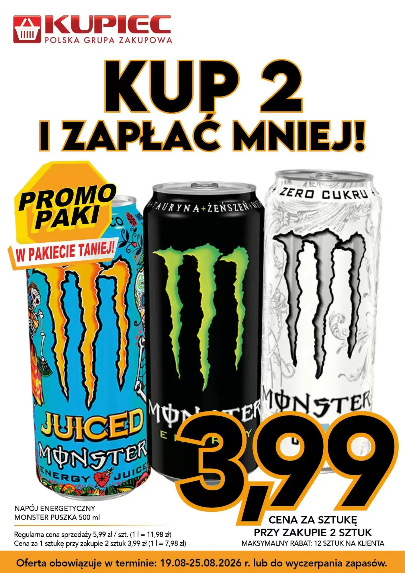 Gazetka promocyjna Kupiec  ważna od 19.08.2026 - Strona 4.
