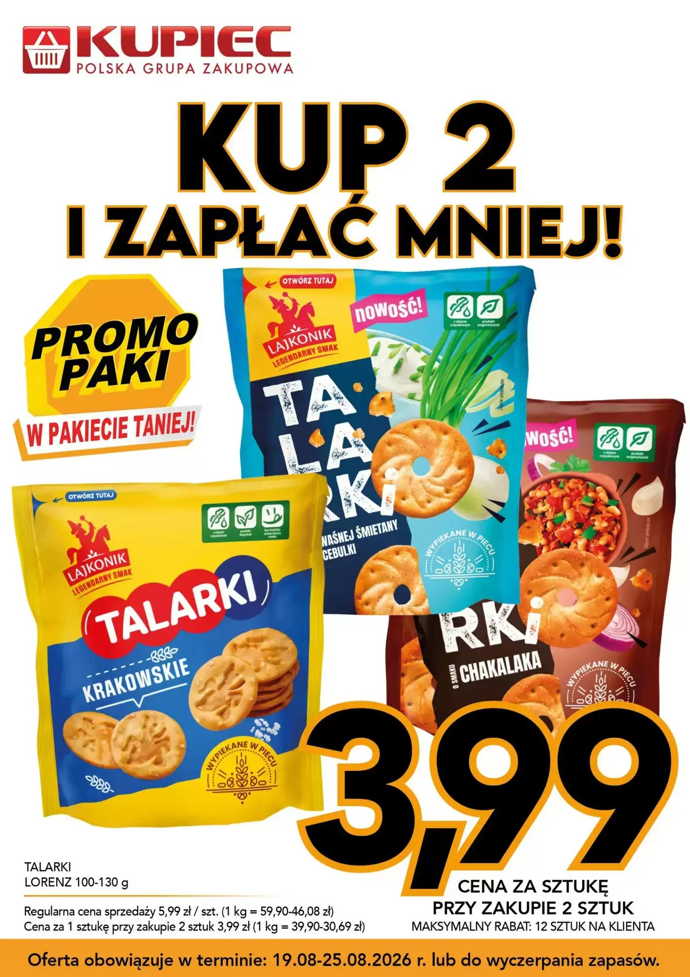 Gazetka promocyjna Kupiec  ważna od 19.08.2026 - Strona 5.
