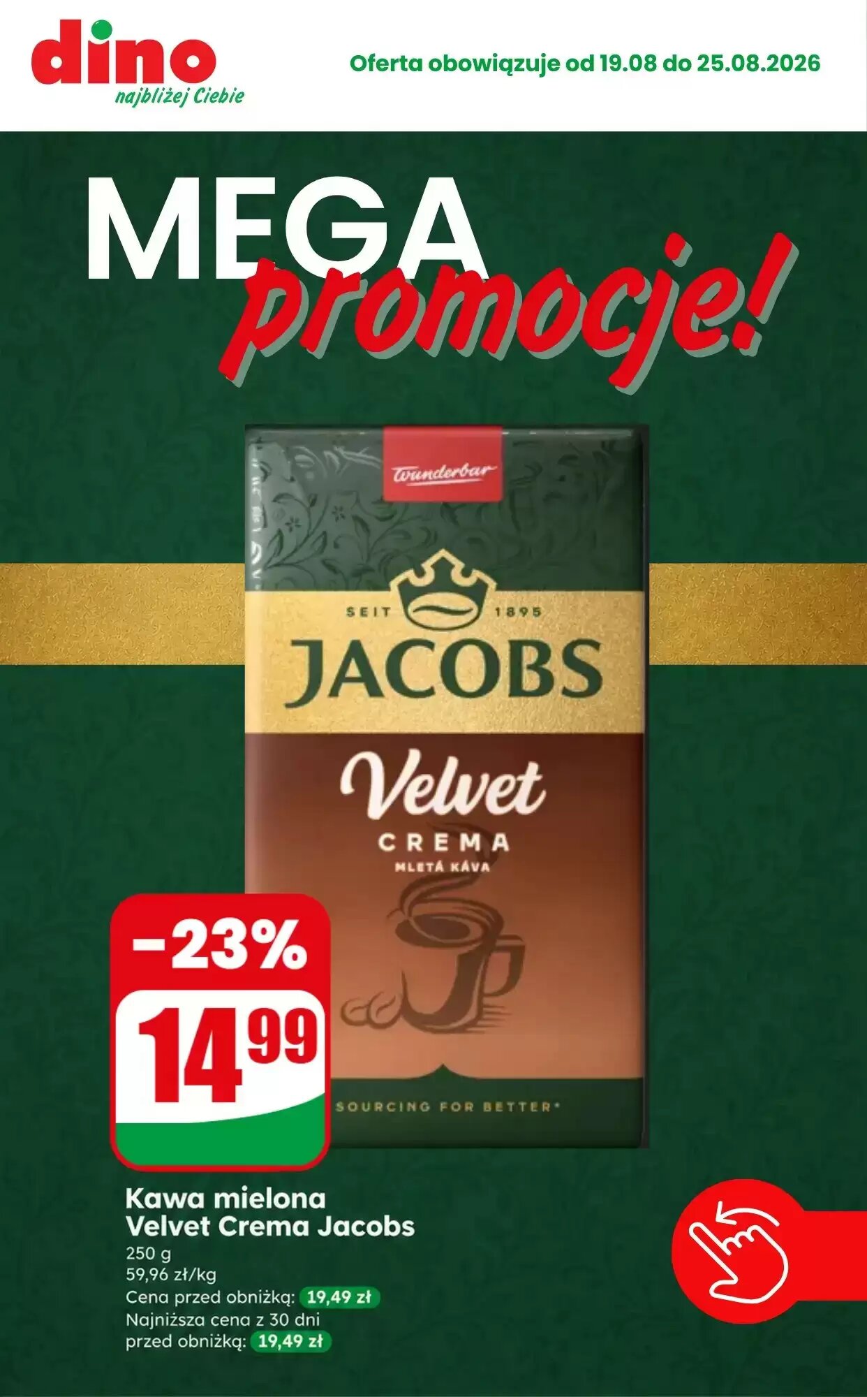 Gazetka promocyjna Dino ważna od 19.08.2026 - Strona 1.