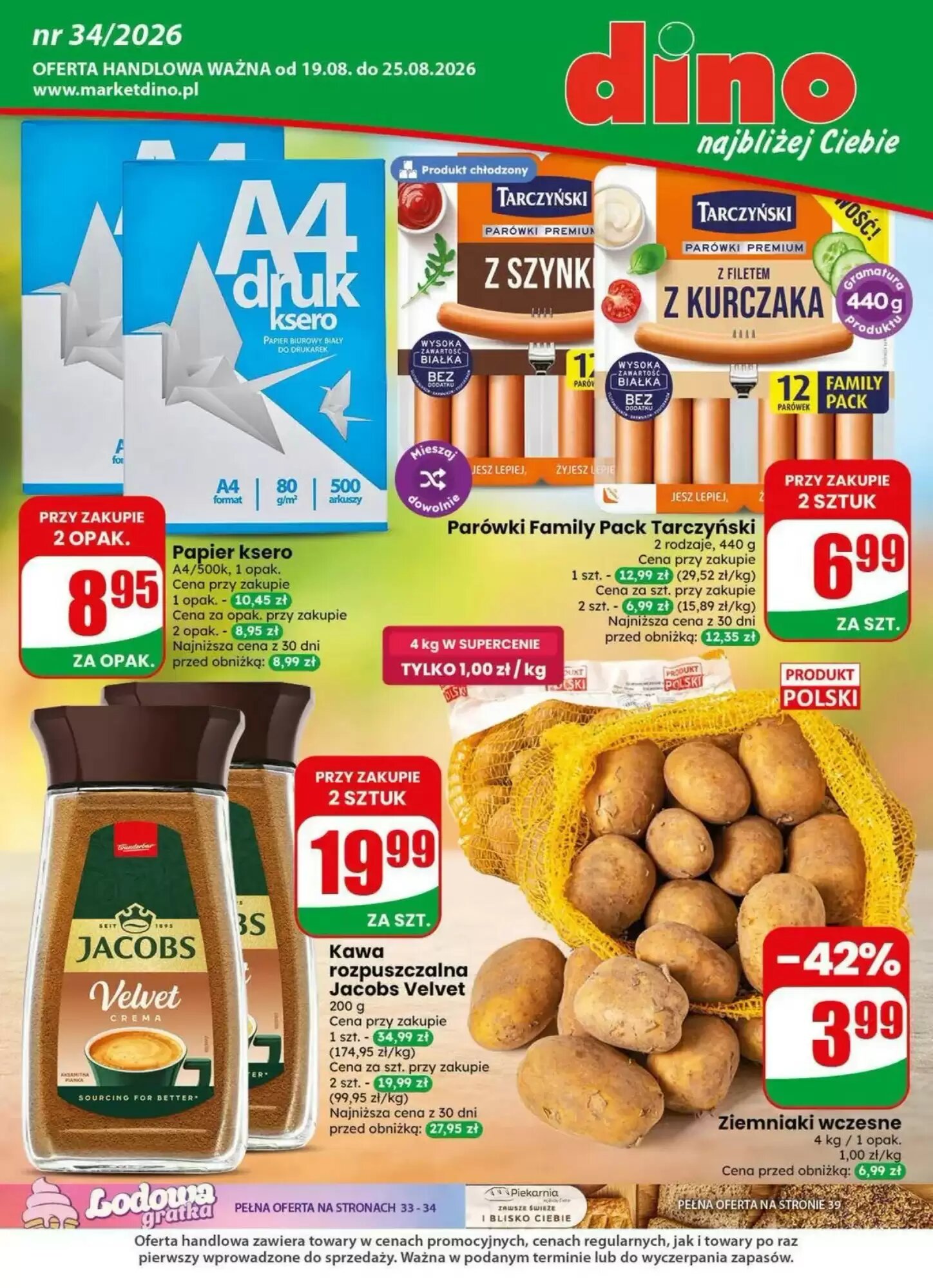 Gazetka promocyjna Dino  ważna od 19.08.2026 - Strona 1.
