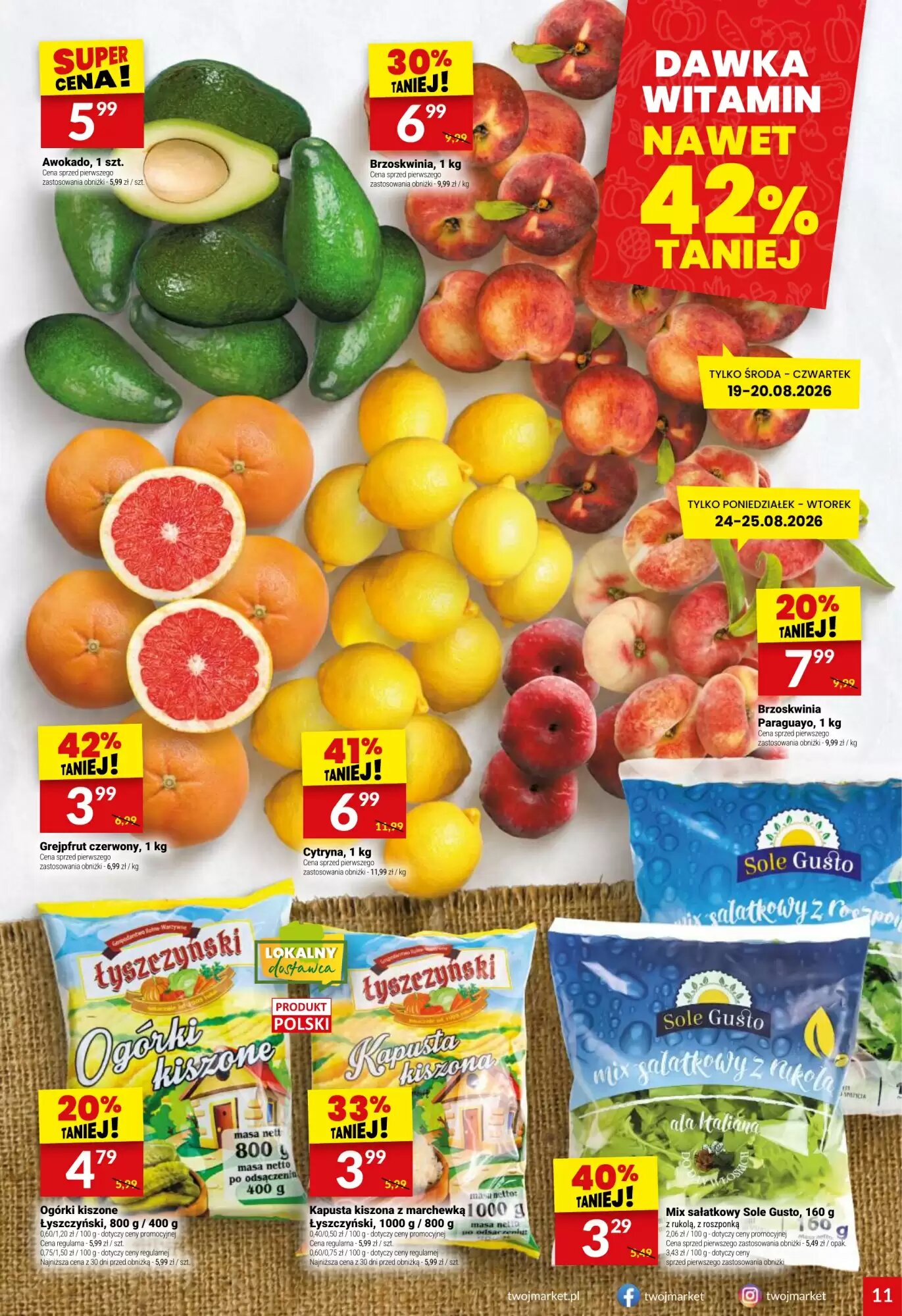 Gazetka promocyjna Twój Market  ważna od 19.08.2026 - Strona 11.