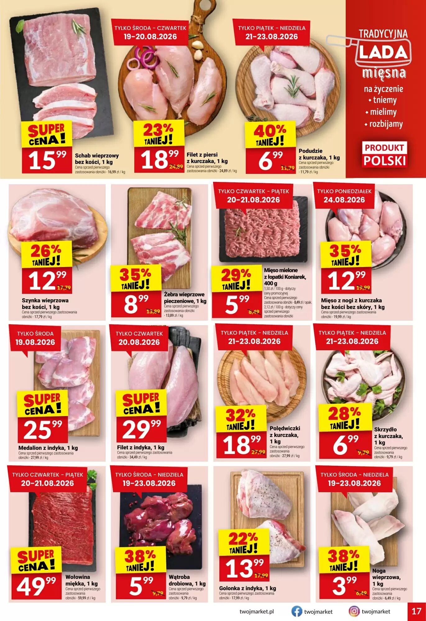 Gazetka promocyjna Twój Market  ważna od 19.08.2026 - Strona 17.
