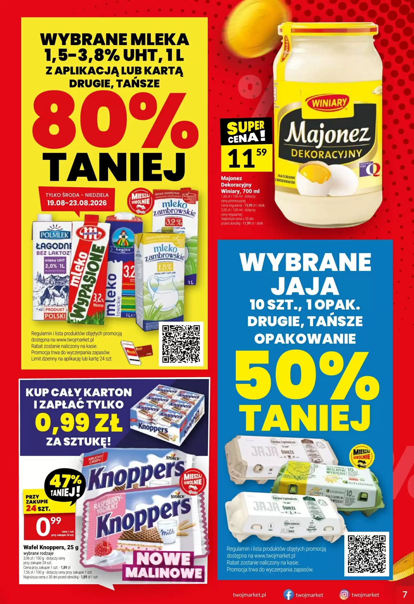 Gazetka promocyjna Twój Market  ważna od 19.08.2026 - Strona 7.