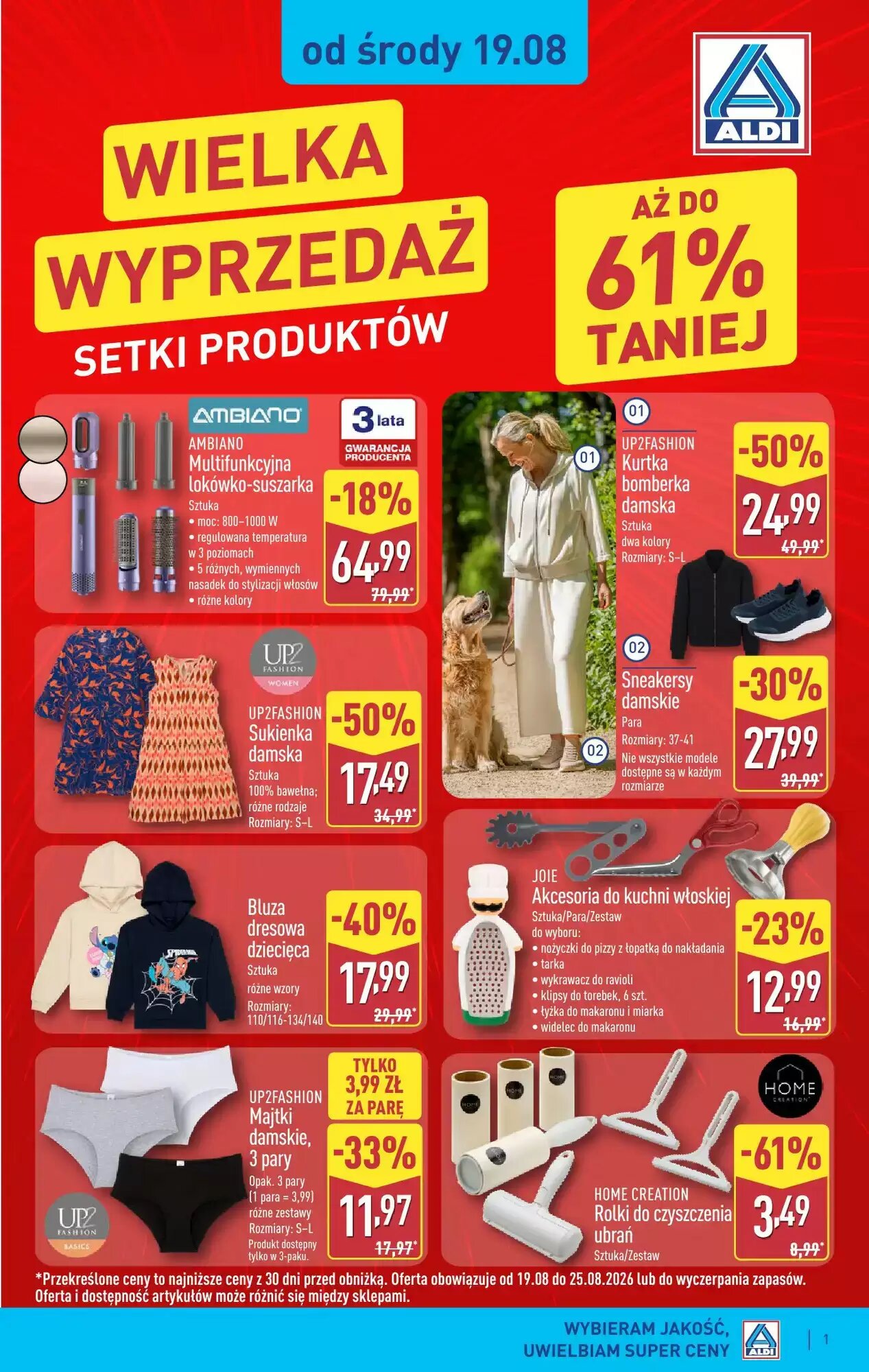 Gazetka promocyjna ALDI  ważna od 19.08.2026 - Strona 1.