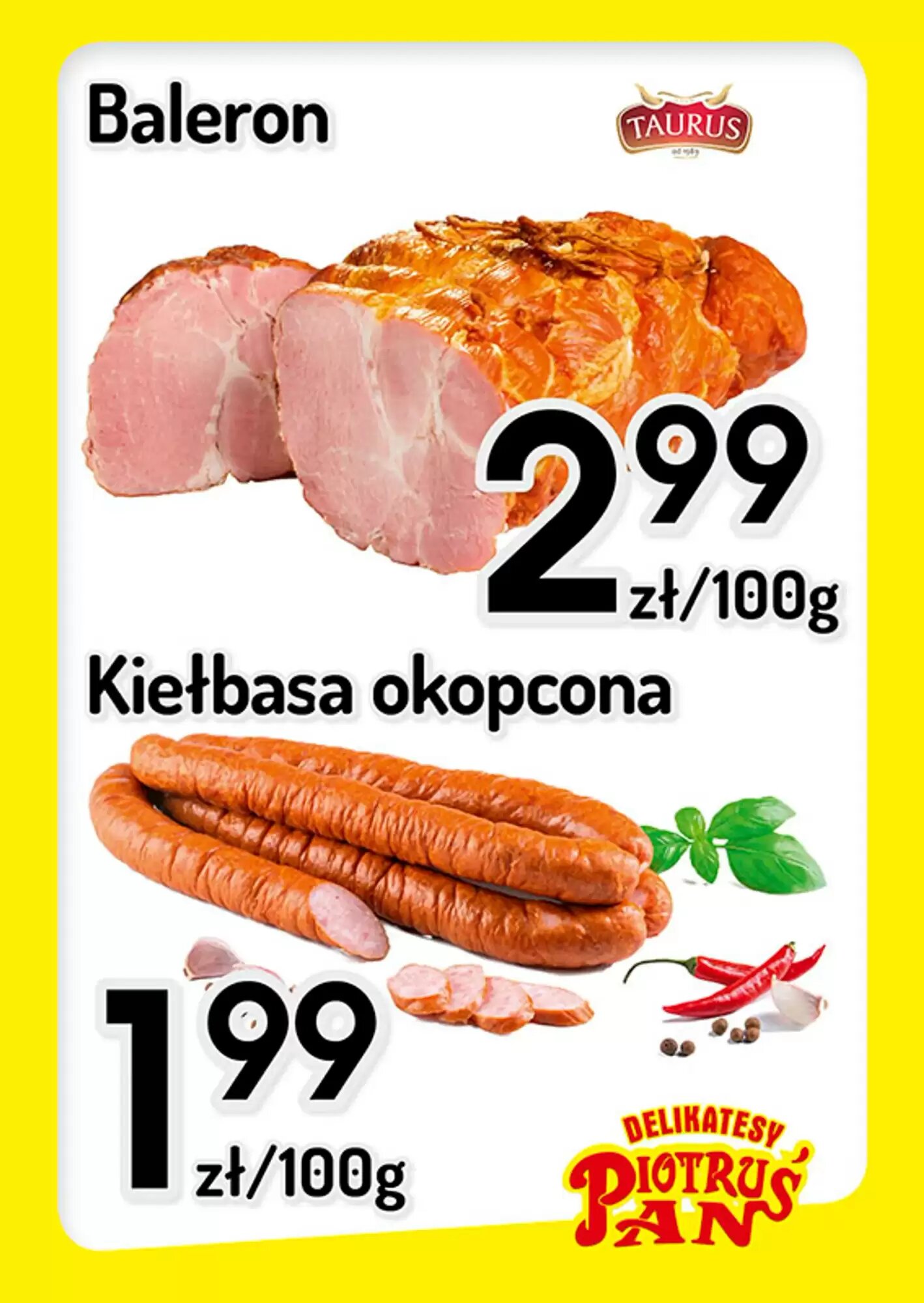 Gazetka promocyjna Delikatesy Piotruś Pan  ważna od 19.08.2026 - Strona 1.