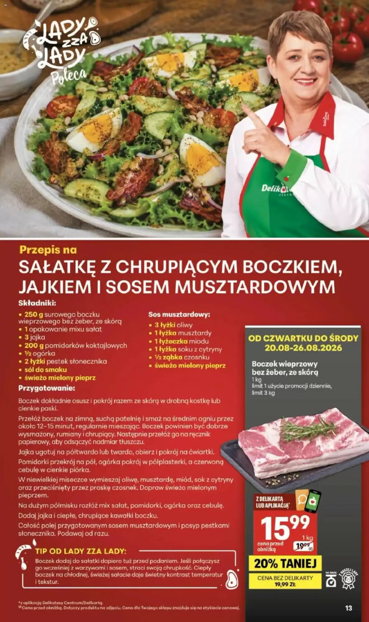 Gazetka promocyjna Delikatesy Centrum  ważna od 20.08.2026 - Strona 13.
