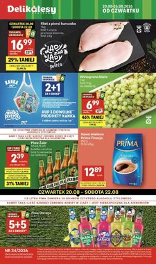 Gazetka promocyjna Delikatesy Centrum  ważna od 20.08.2026
