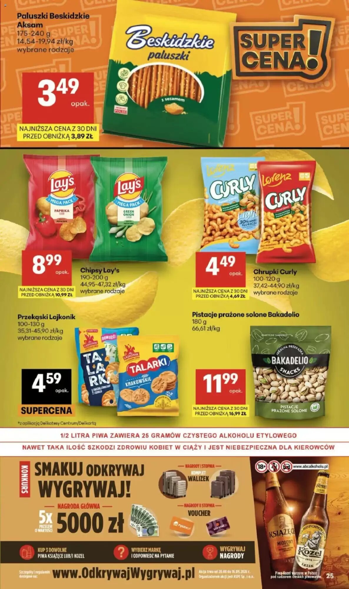 Gazetka promocyjna Delikatesy Centrum  ważna od 20.08.2026 - Strona 25.