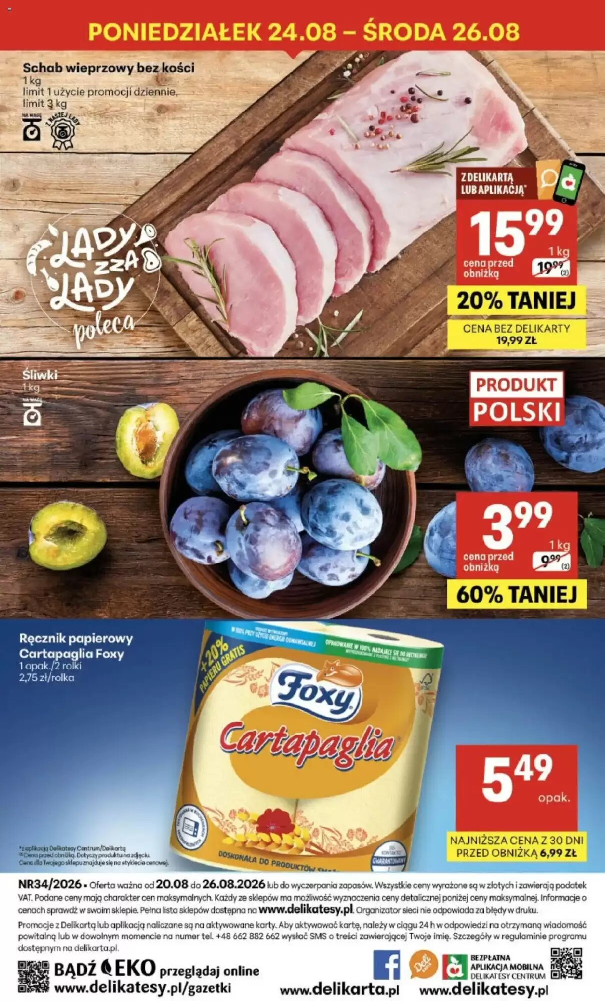 Gazetka promocyjna Delikatesy Centrum  ważna od 20.08.2026 - Strona 40.