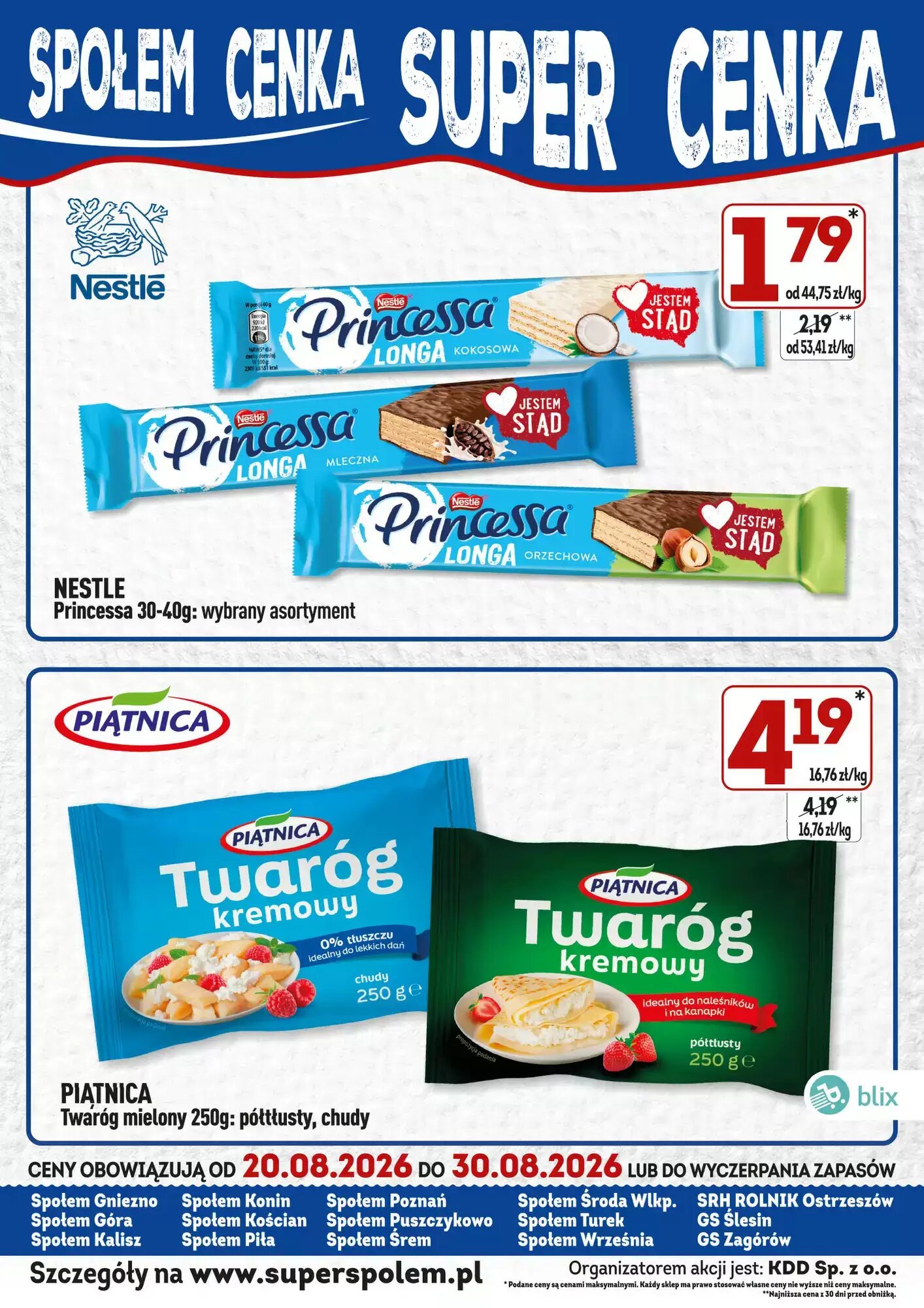 Gazetka promocyjna Społem  ważna od 20.08.2026 - Strona 2.
