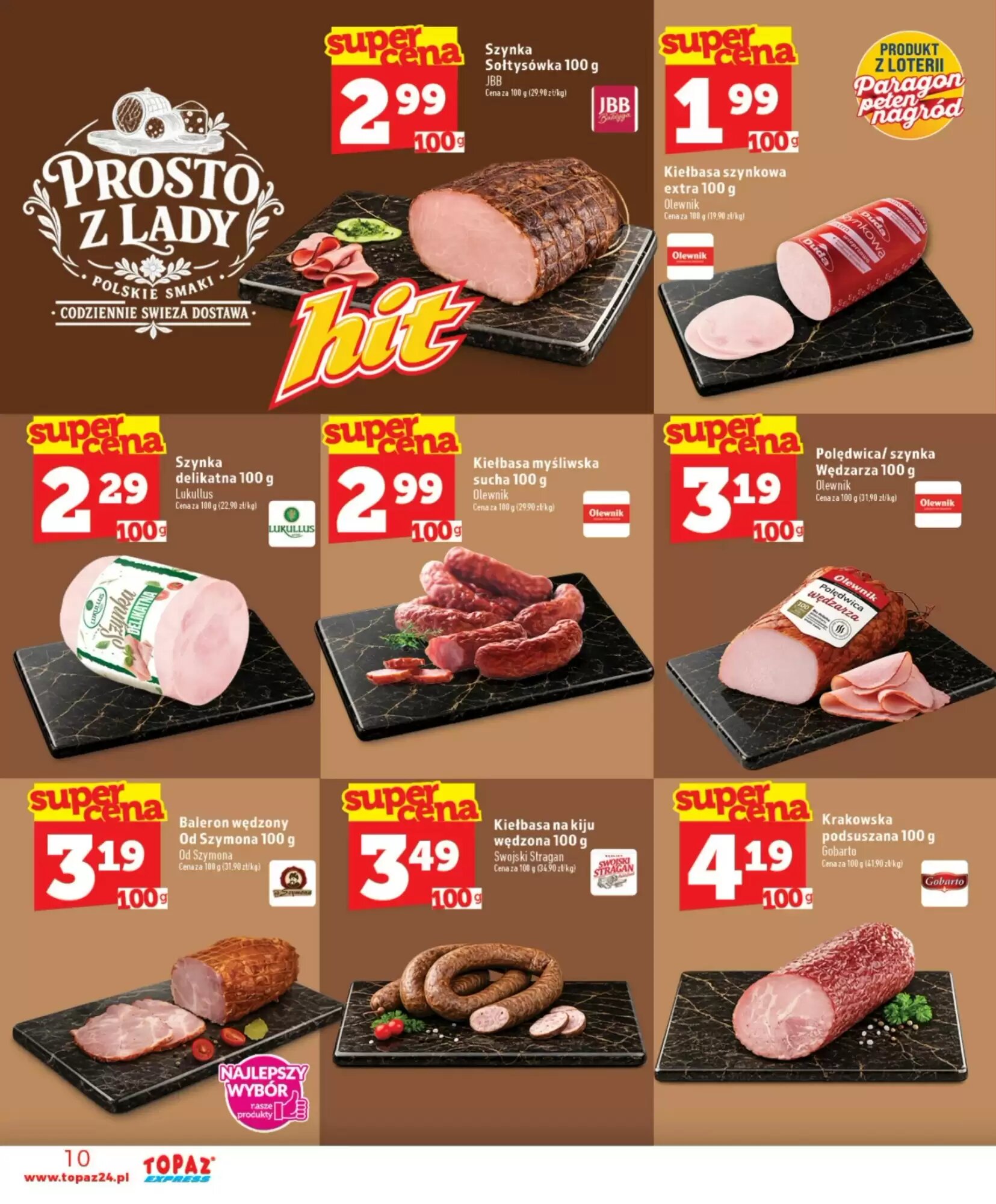 Gazetka promocyjna Topaz Express  ważna od 20.08.2026 - Strona 10.