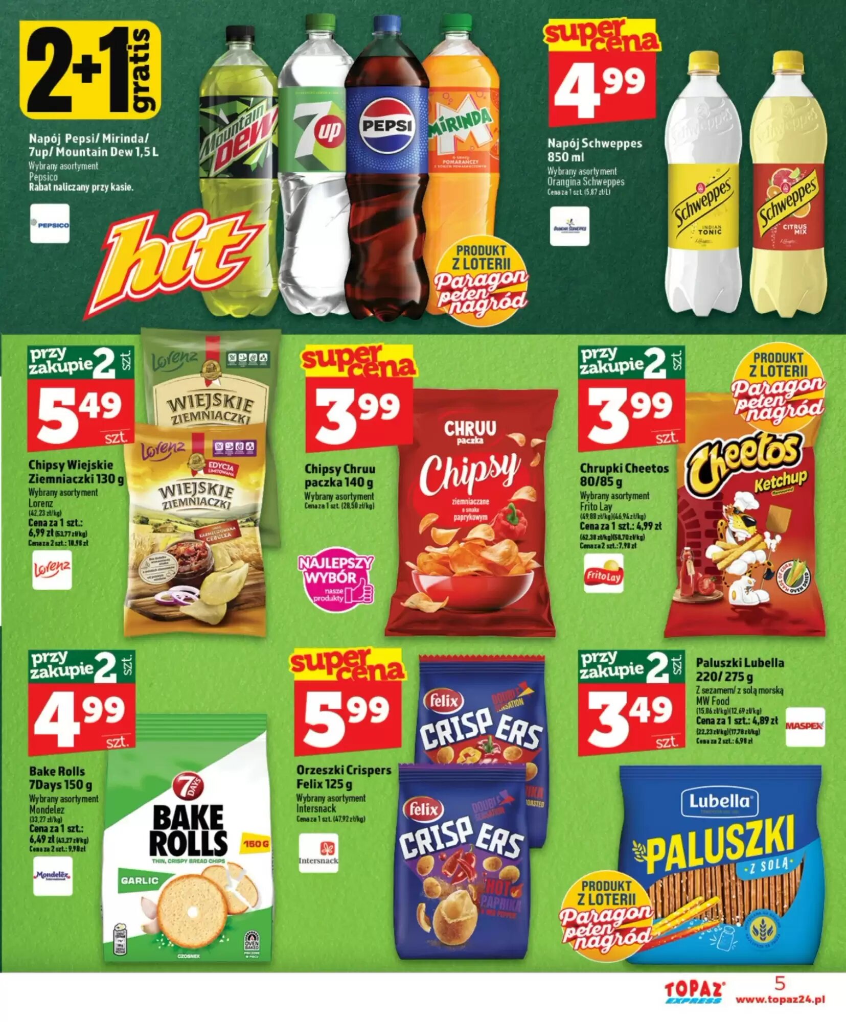Gazetka promocyjna Topaz Express  ważna od 20.08.2026 - Strona 5.