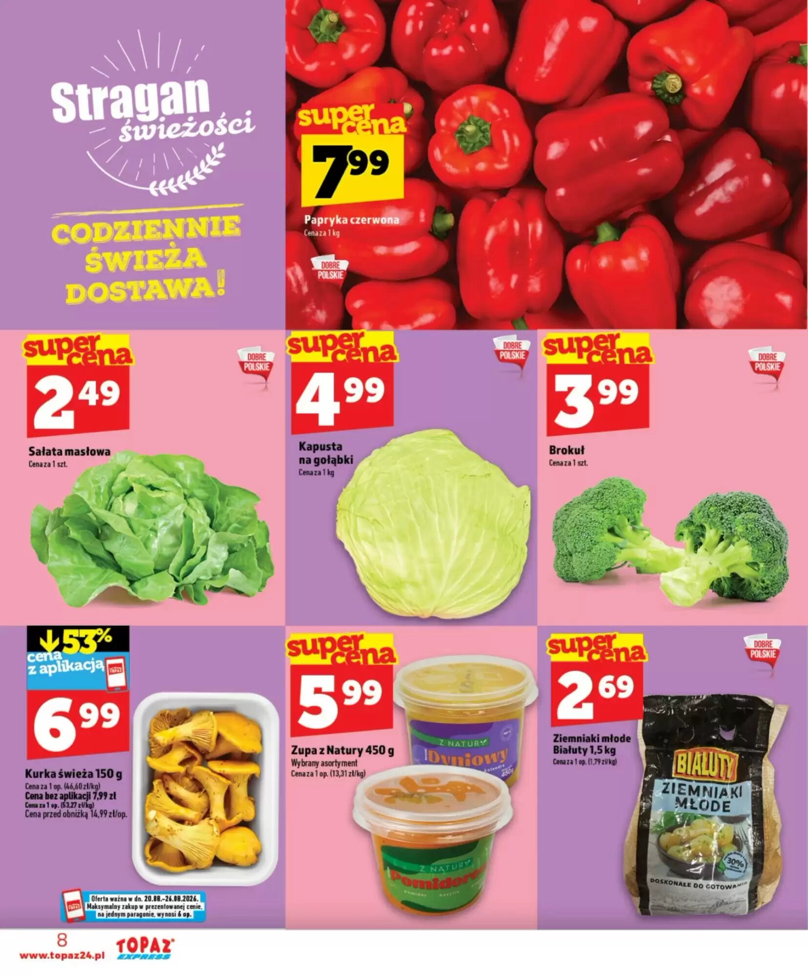 Gazetka promocyjna Topaz Express  ważna od 20.08.2026 - Strona 8.