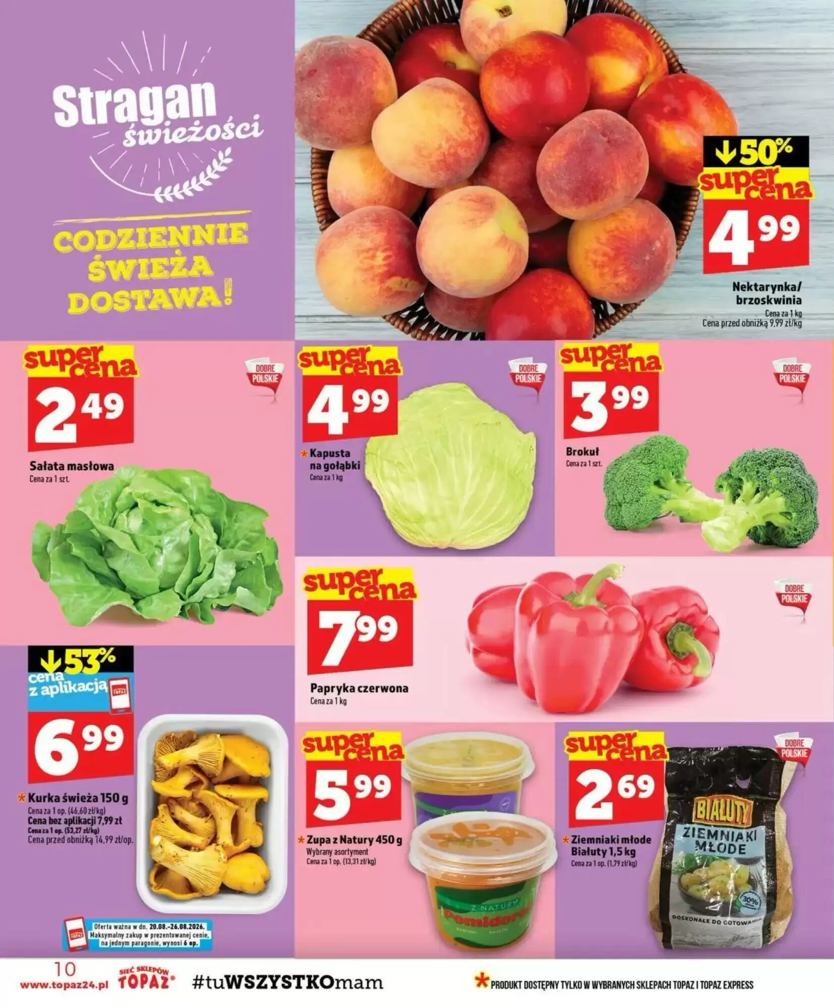 Gazetka promocyjna Topaz  ważna od 20.08.2026 - Strona 10.