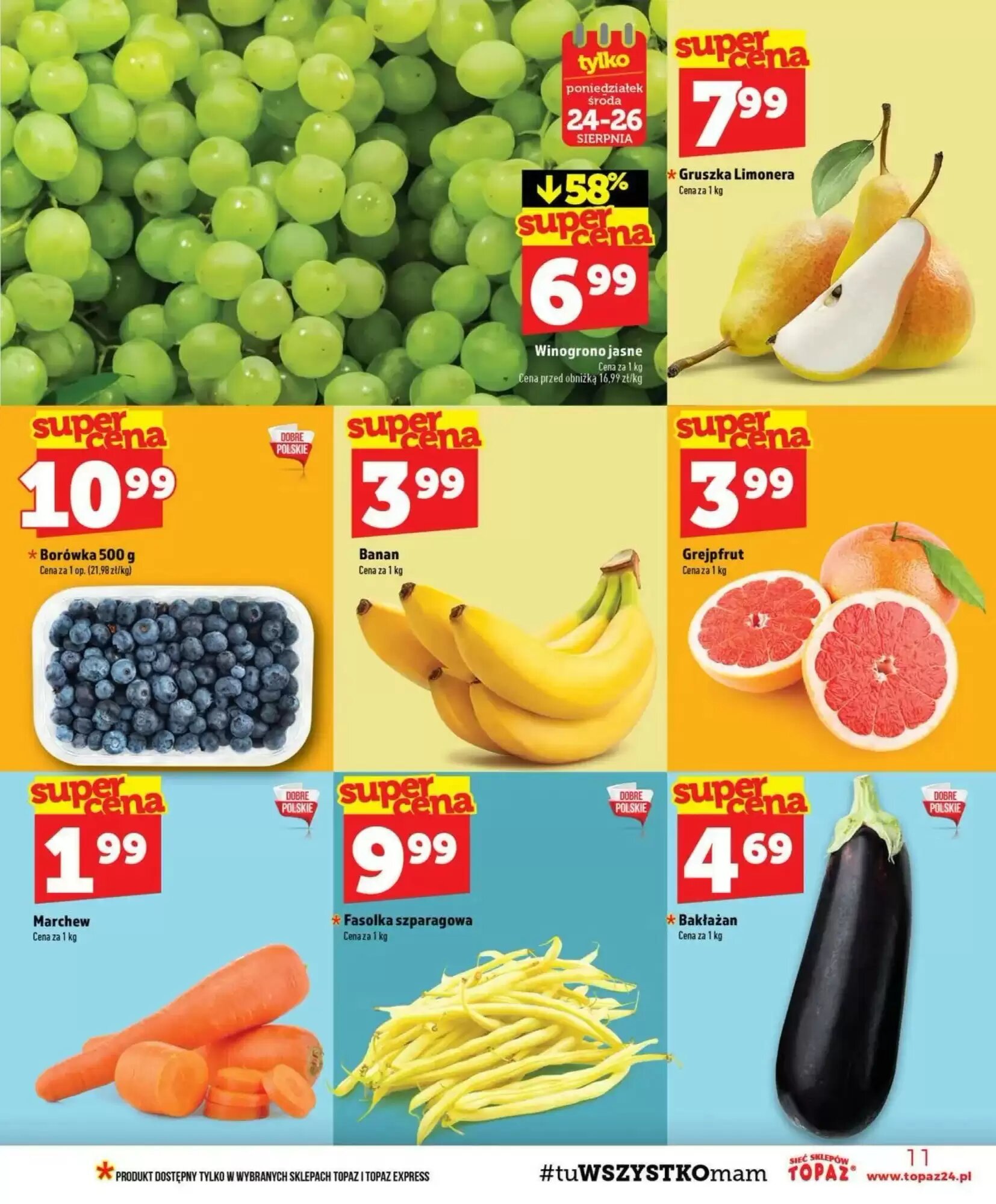 Gazetka promocyjna Topaz  ważna od 20.08.2026 - Strona 11.