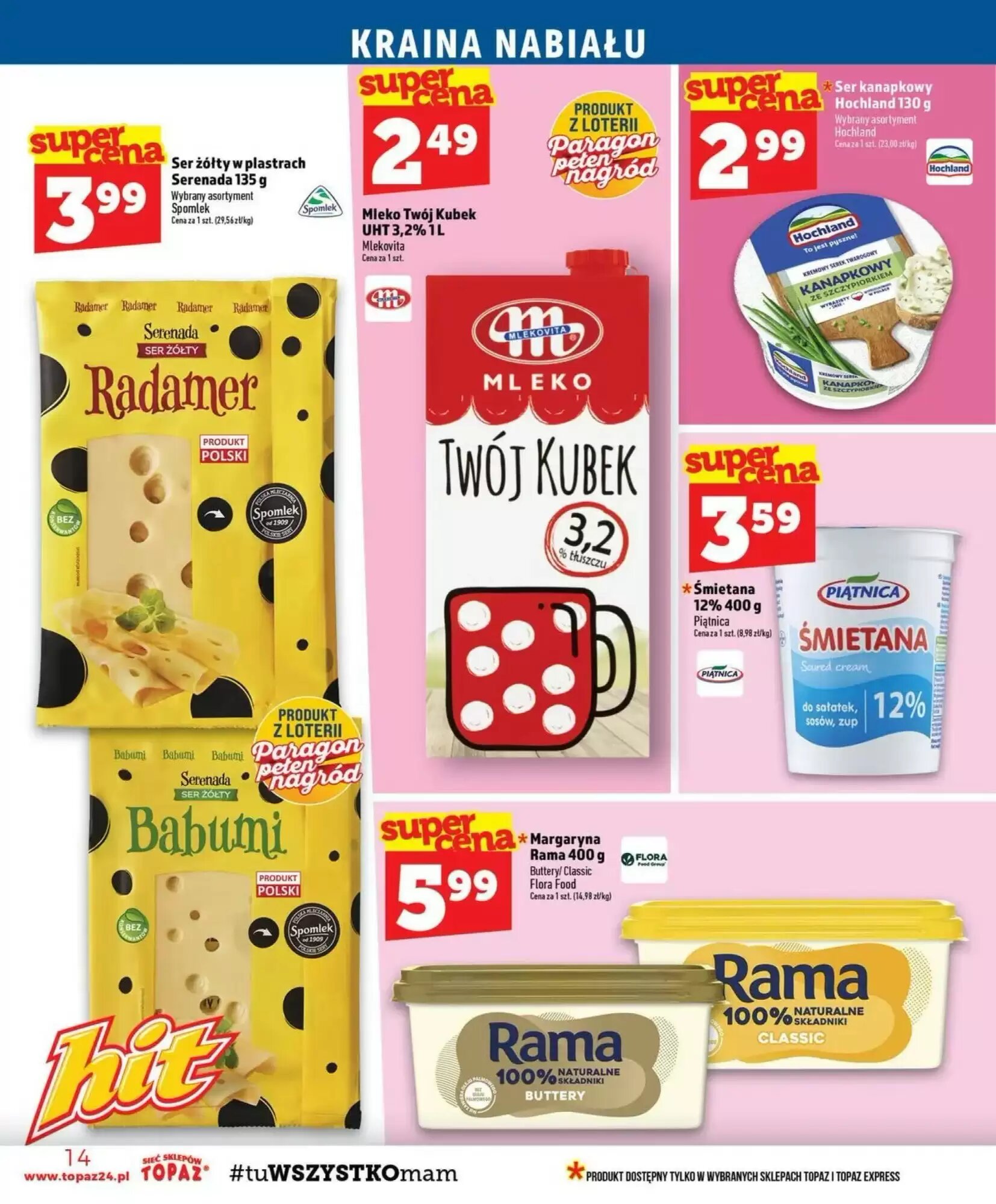 Gazetka promocyjna Topaz  ważna od 20.08.2026 - Strona 14.