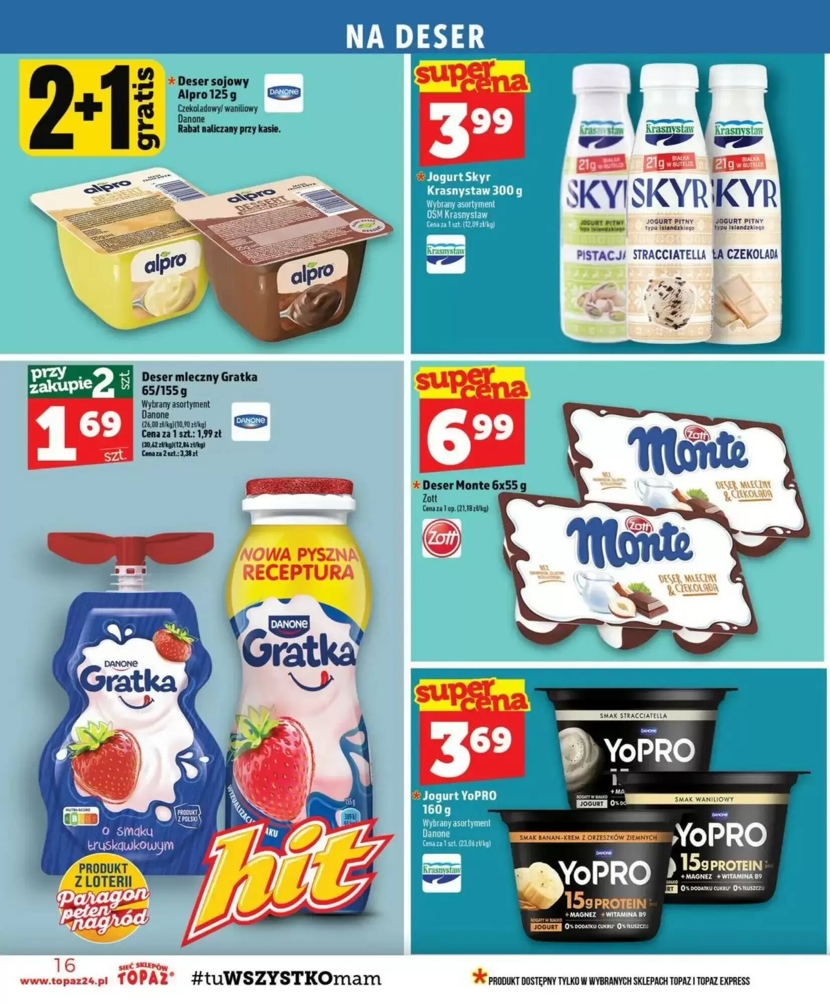 Gazetka promocyjna Topaz  ważna od 20.08.2026 - Strona 16.