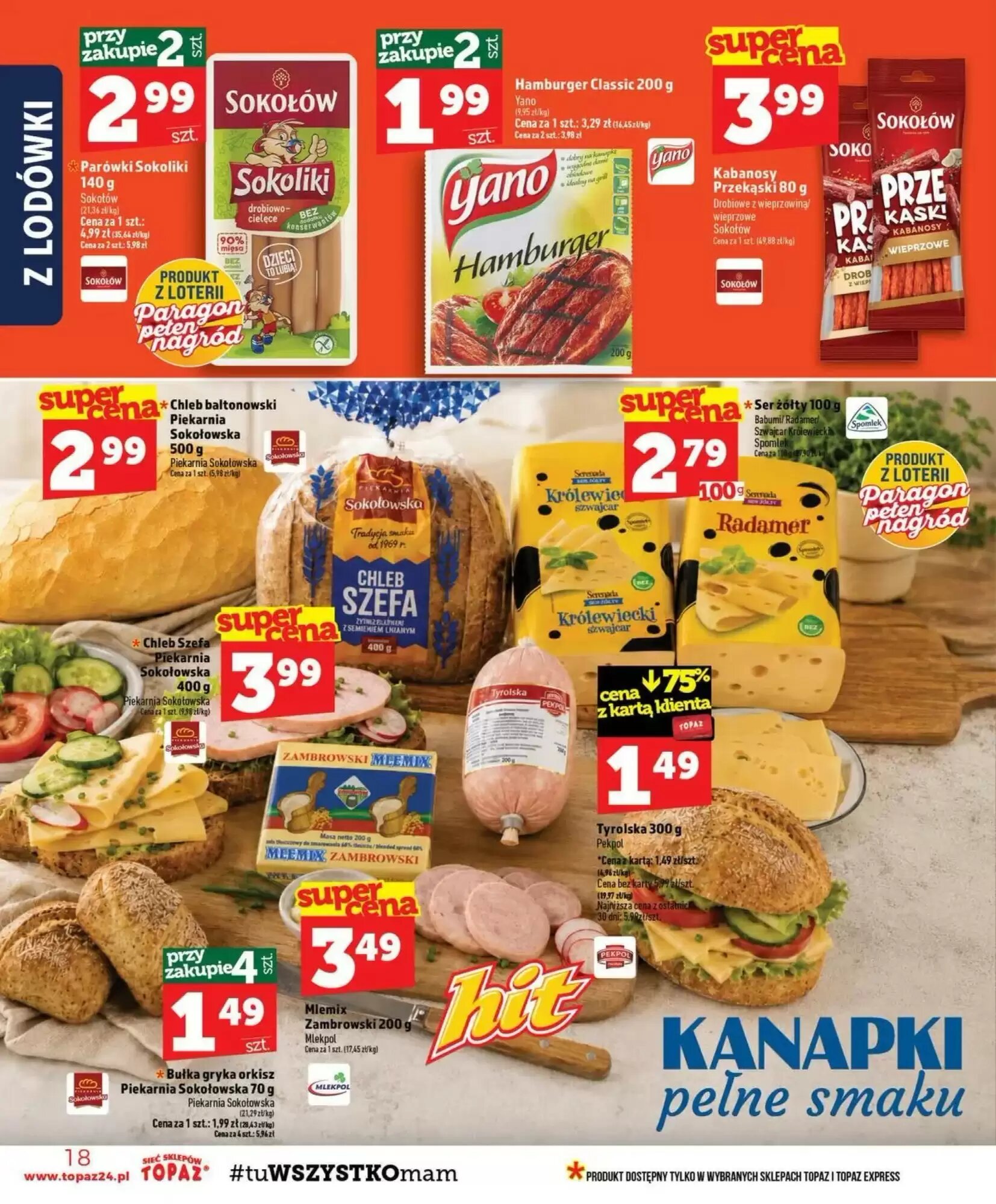 Gazetka promocyjna Topaz  ważna od 20.08.2026 - Strona 18.