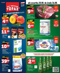 Gazetka promocyjna Topaz  ważna od 20.08.2026