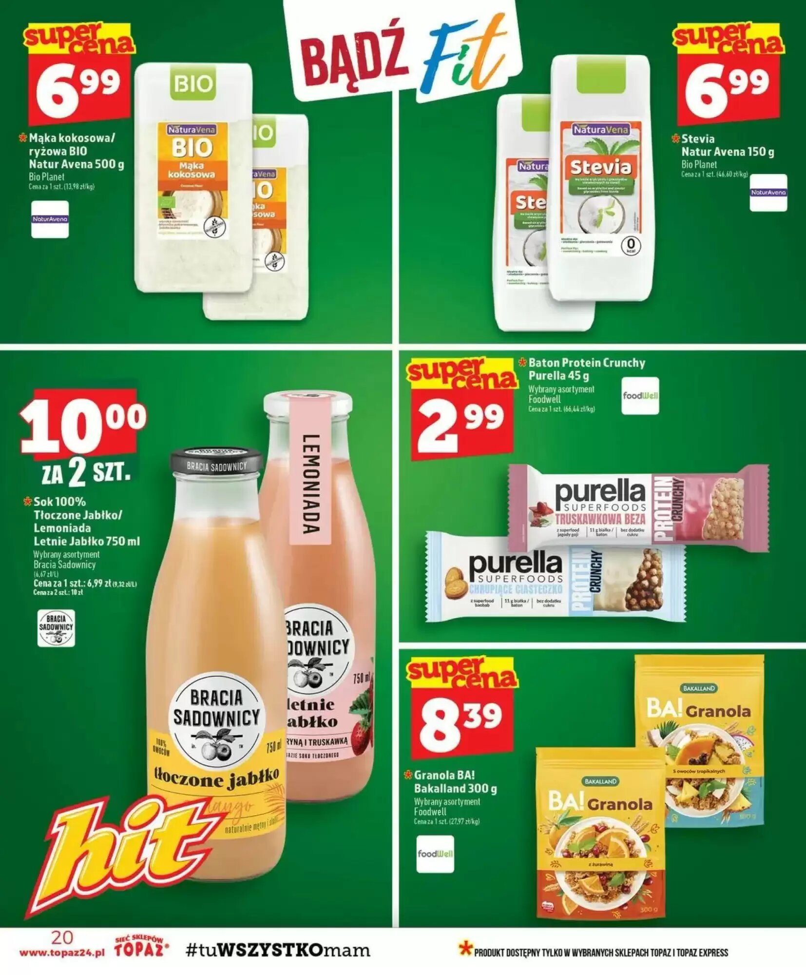Gazetka promocyjna Topaz  ważna od 20.08.2026 - Strona 20.