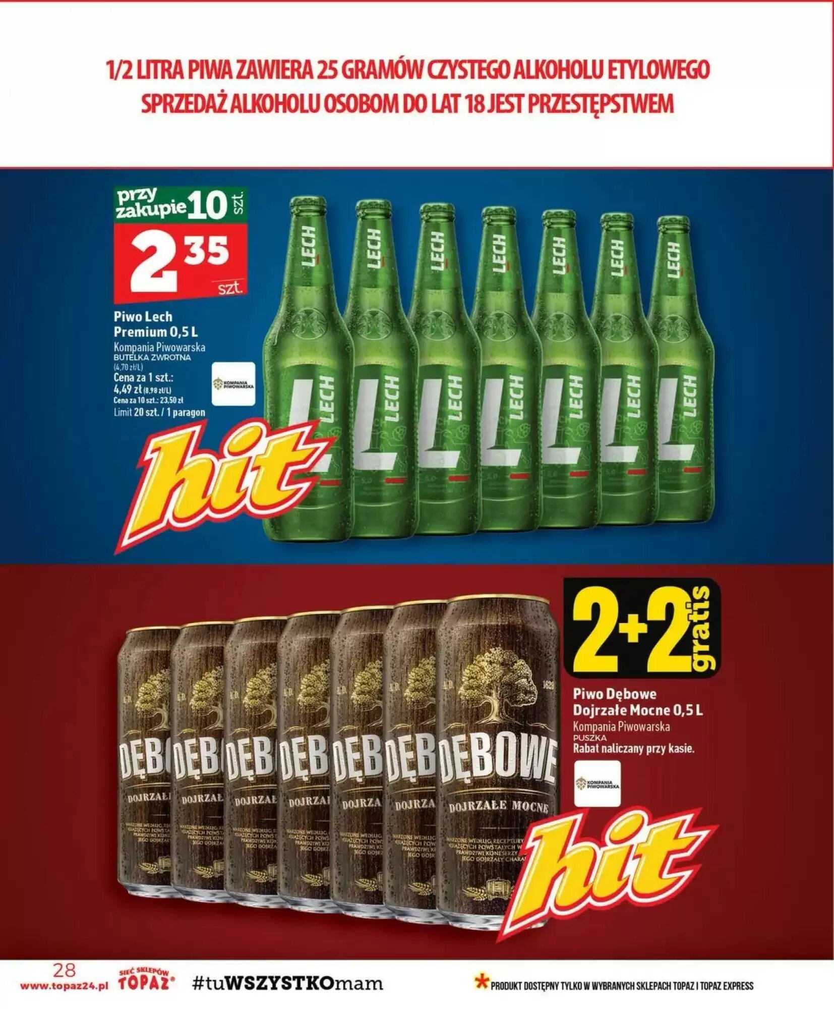 Gazetka promocyjna Topaz  ważna od 20.08.2026 - Strona 28.