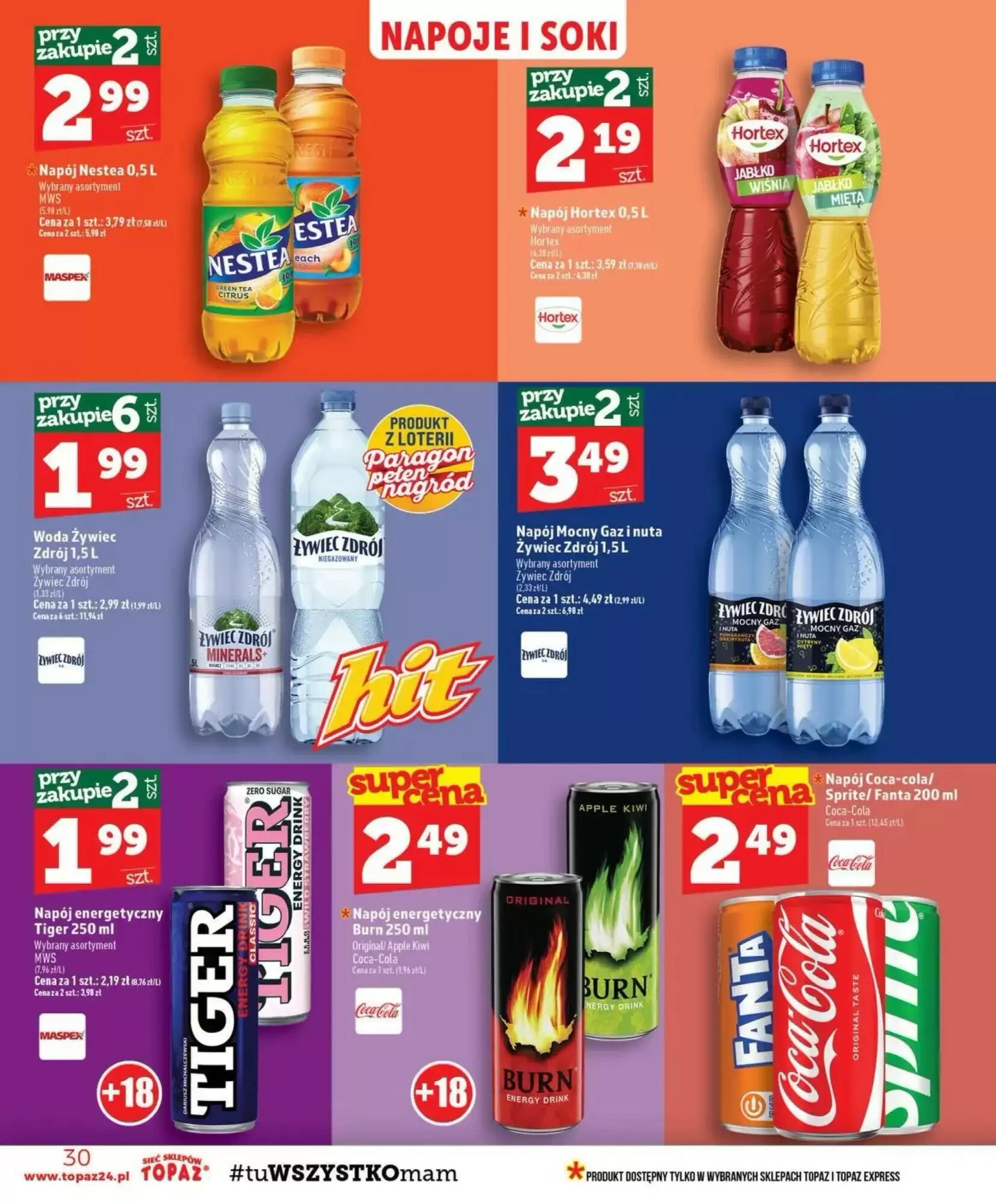 Gazetka promocyjna Topaz  ważna od 20.08.2026 - Strona 30.