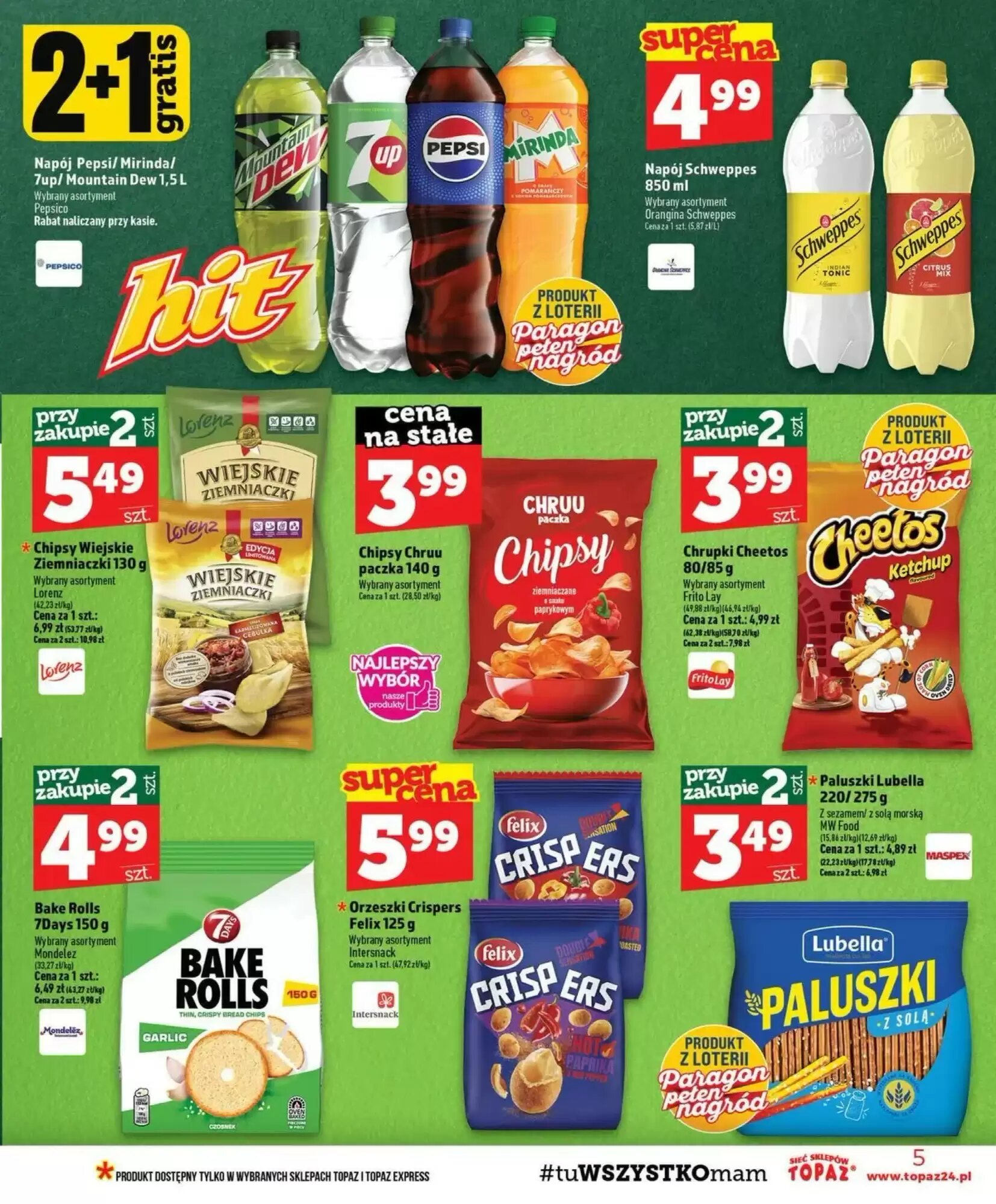 Gazetka promocyjna Topaz  ważna od 20.08.2026 - Strona 5.