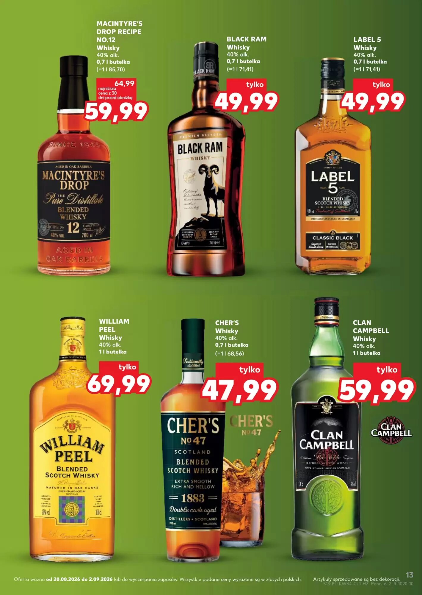 Gazetka promocyjna Kaufland  ważna od 20.08.2026 - Strona 13.