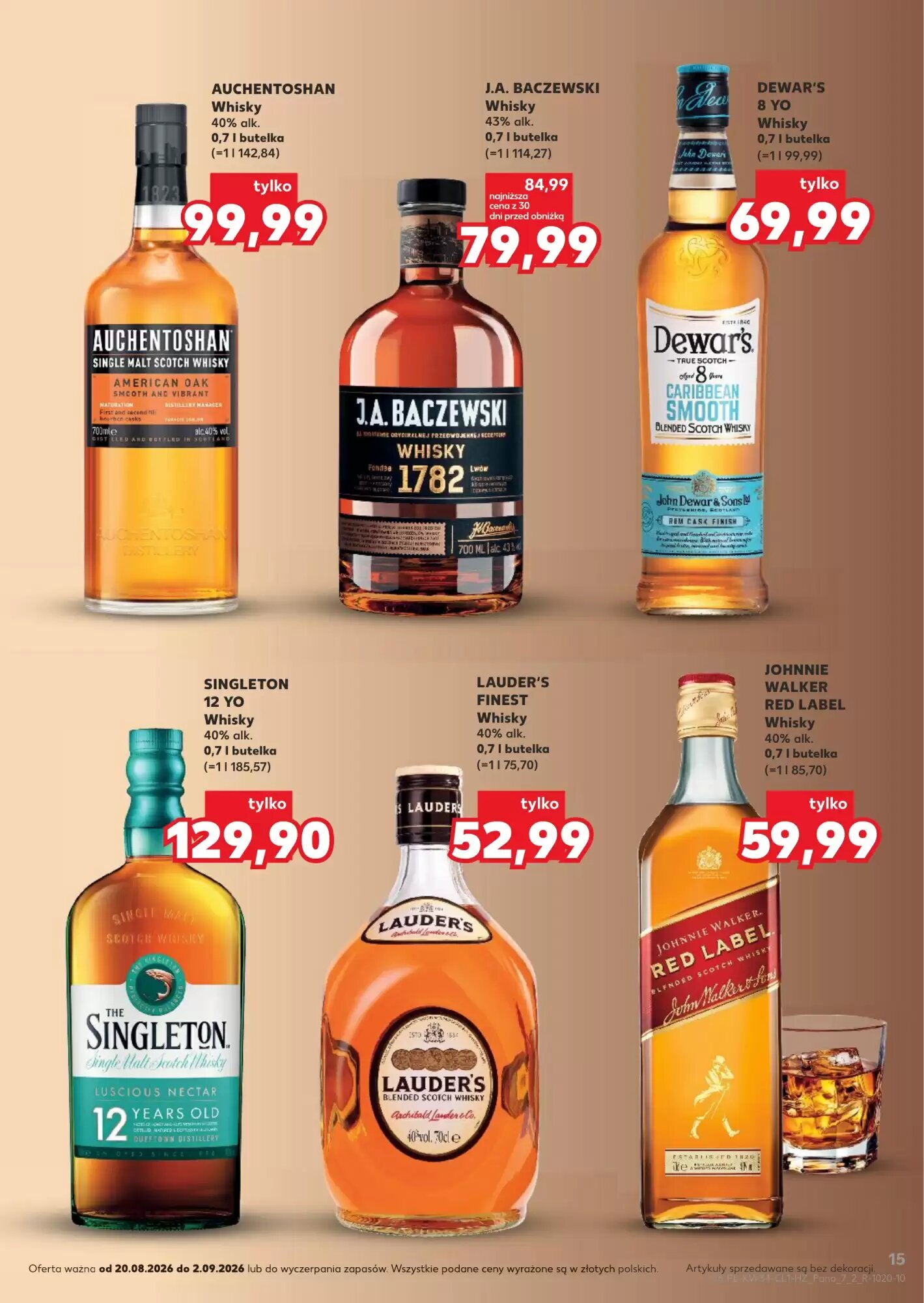 Gazetka promocyjna Kaufland  ważna od 20.08.2026 - Strona 15.