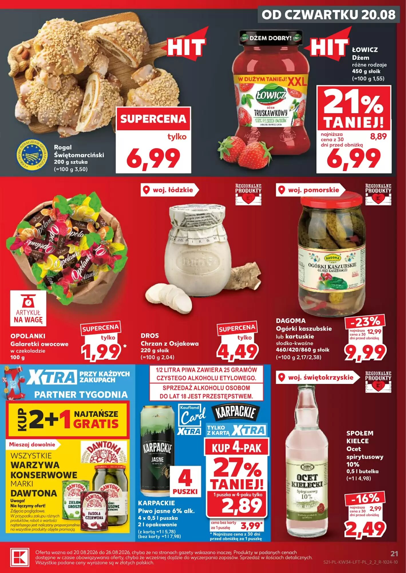 Gazetka promocyjna Kaufland  ważna od 20.08.2026 - Strona 21.