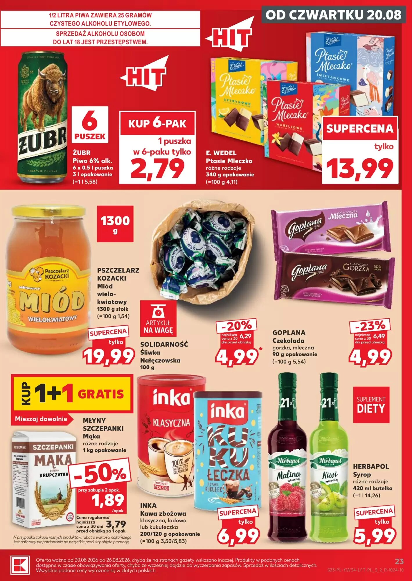 Gazetka promocyjna Kaufland  ważna od 20.08.2026 - Strona 23.